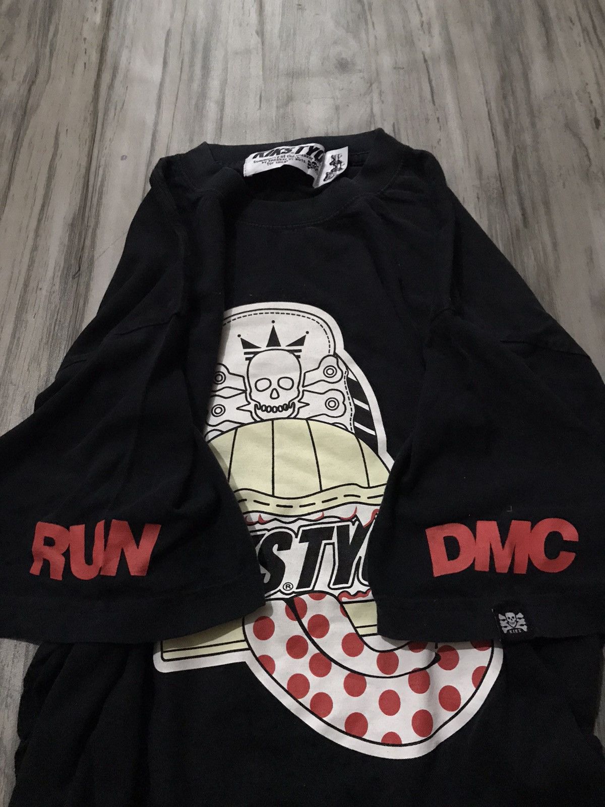 Japanese Brand × KIKS TYO kiks tyo adidas sneakers x Run Dmc hip hop style tshirt Size US XL / EU 56 / 4 - 3 Thumbnail
