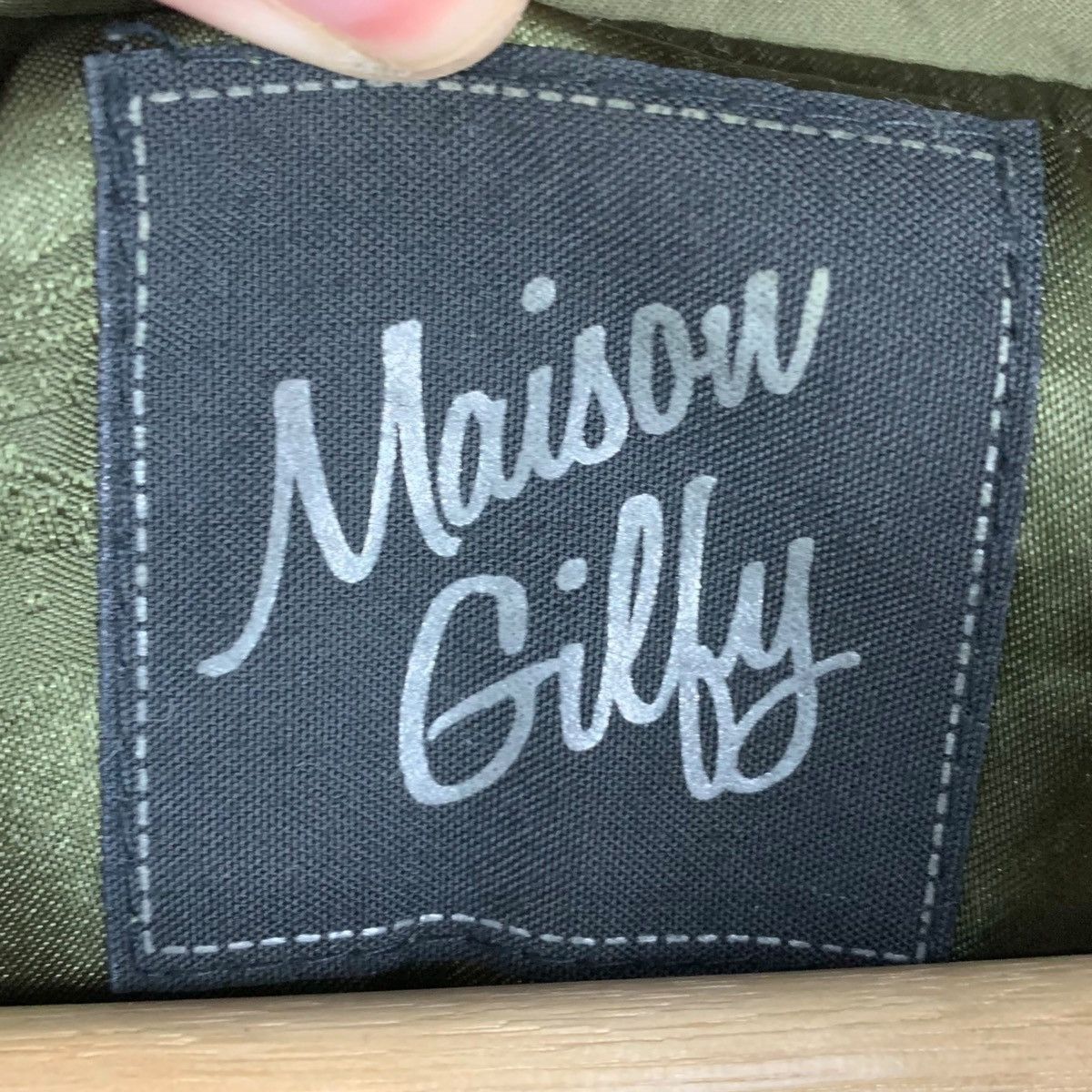 Designer Rare !! MAISON GILFY Long jacket jacket Size US S / EU 44-46 / 1 - 9 Thumbnail