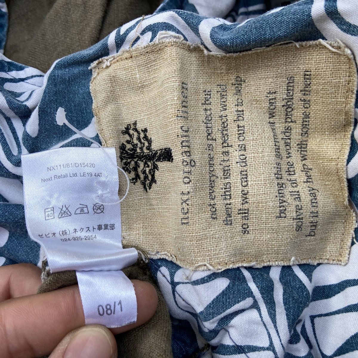 Japanese Brand 1980s DISTRESSED MULTIPOCKET CARGO PANTS “ORGANIC LINEL” Size US 32 / EU 48 - 10 Thumbnail