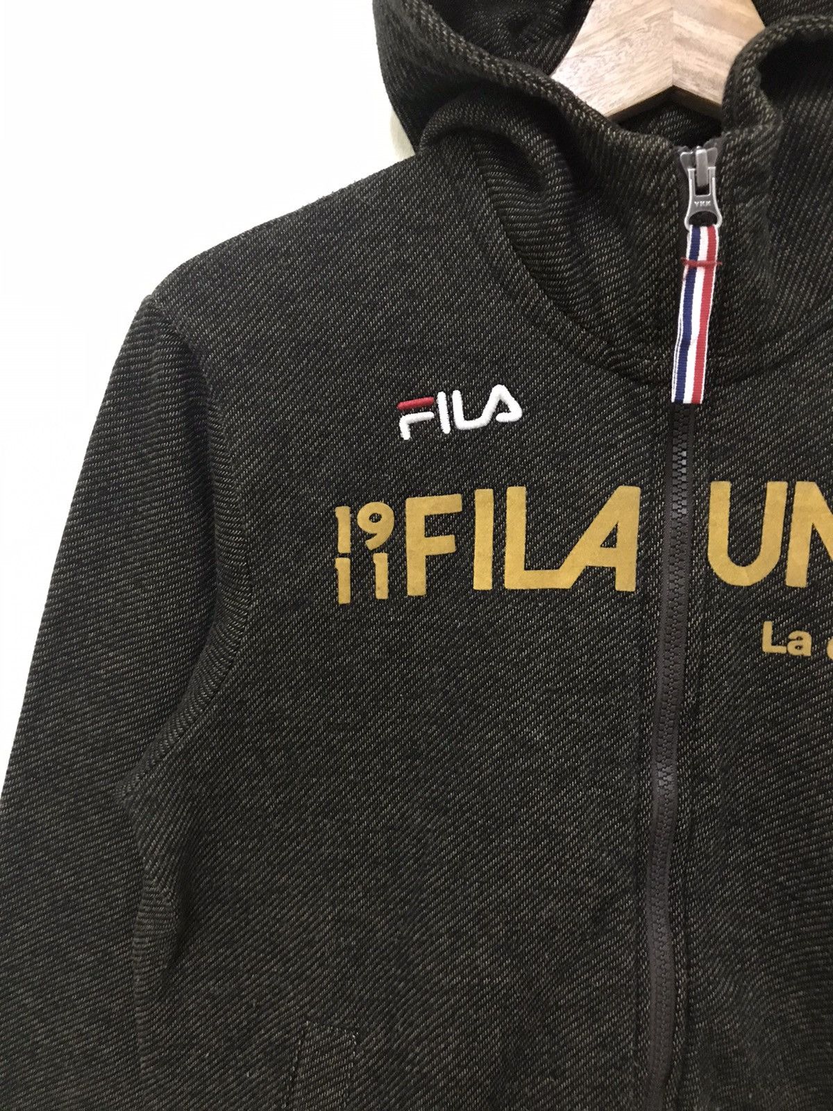 Fila × Japanese Brand Fila Undici Hoodie Sweater Jacket Small Logo Size US S / EU 44-46 / 1 - 4 Thumbnail