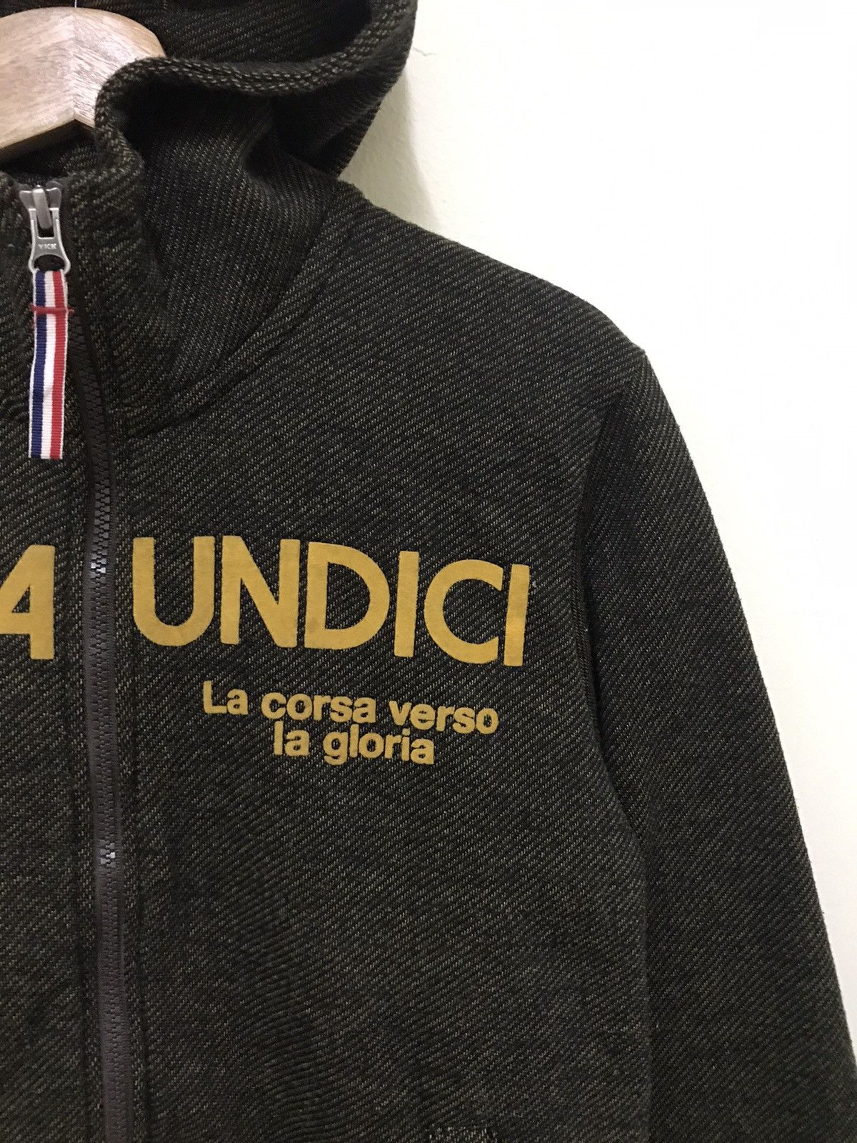Fila × Japanese Brand Fila Undici Hoodie Sweater Jacket Small Logo Size US S / EU 44-46 / 1 - 5 Thumbnail