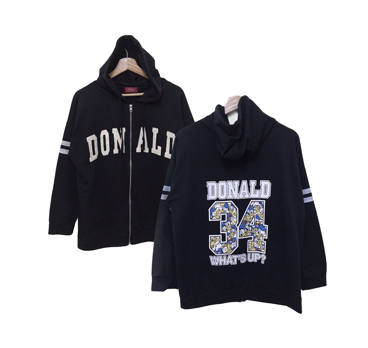 Disney Disney Donald Duck Hoodie Streetwear Big Logo Size US L / EU 52-54 / 3 - 1 Thumbnail