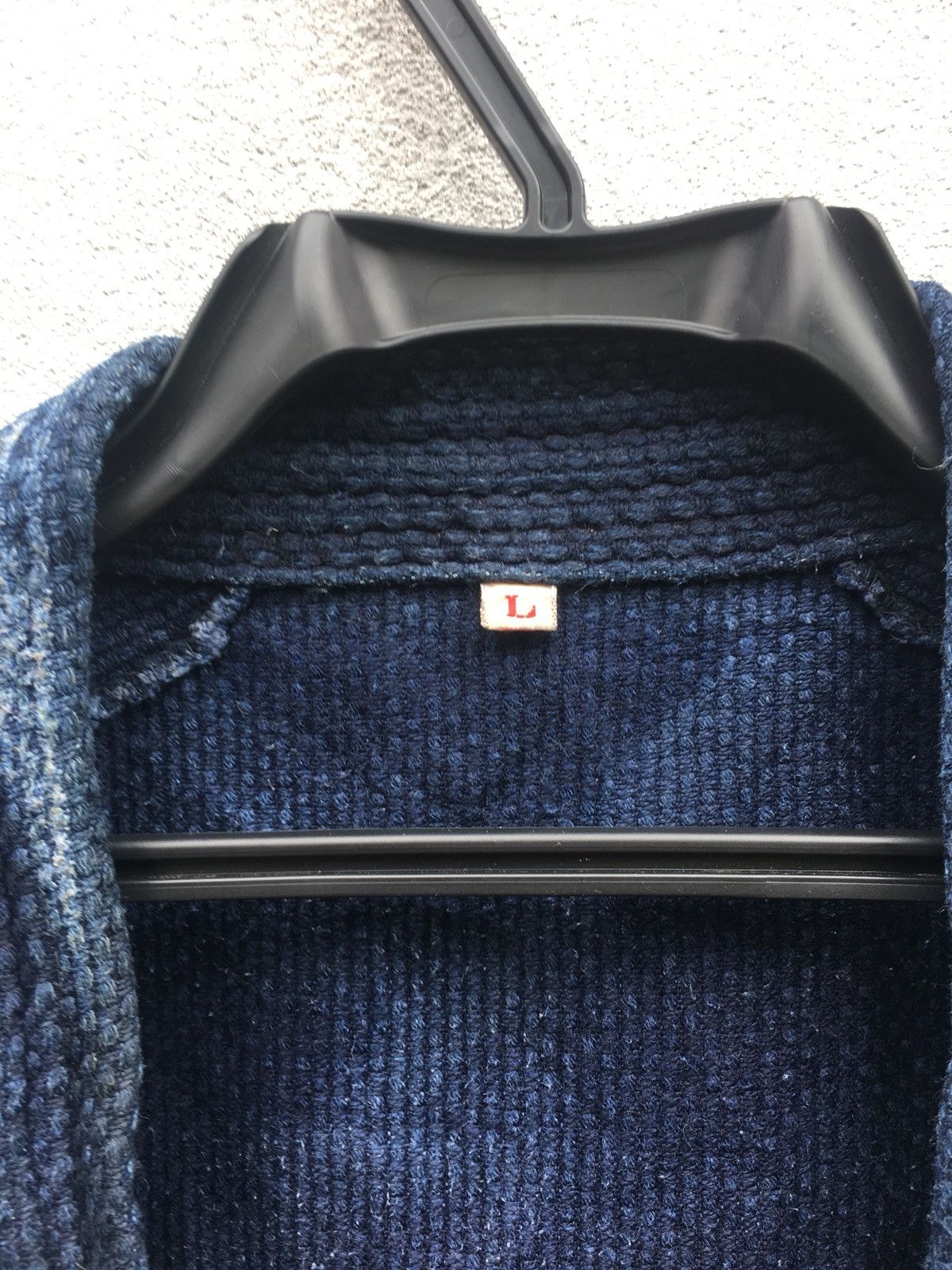 Indigo × Japanese Brand Vintage Indigo Blue Kendo Jacket Woven Cotton Sanjuro Size US L / EU 52-54 / 3 - 5 Thumbnail