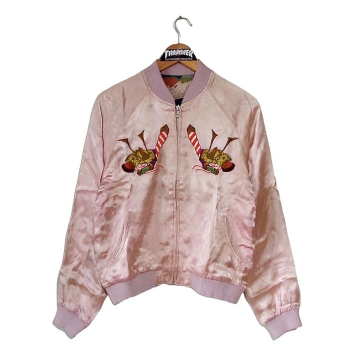 Vintage Vintage Reversible Sateen Jacket By Japanese Classic Script ...