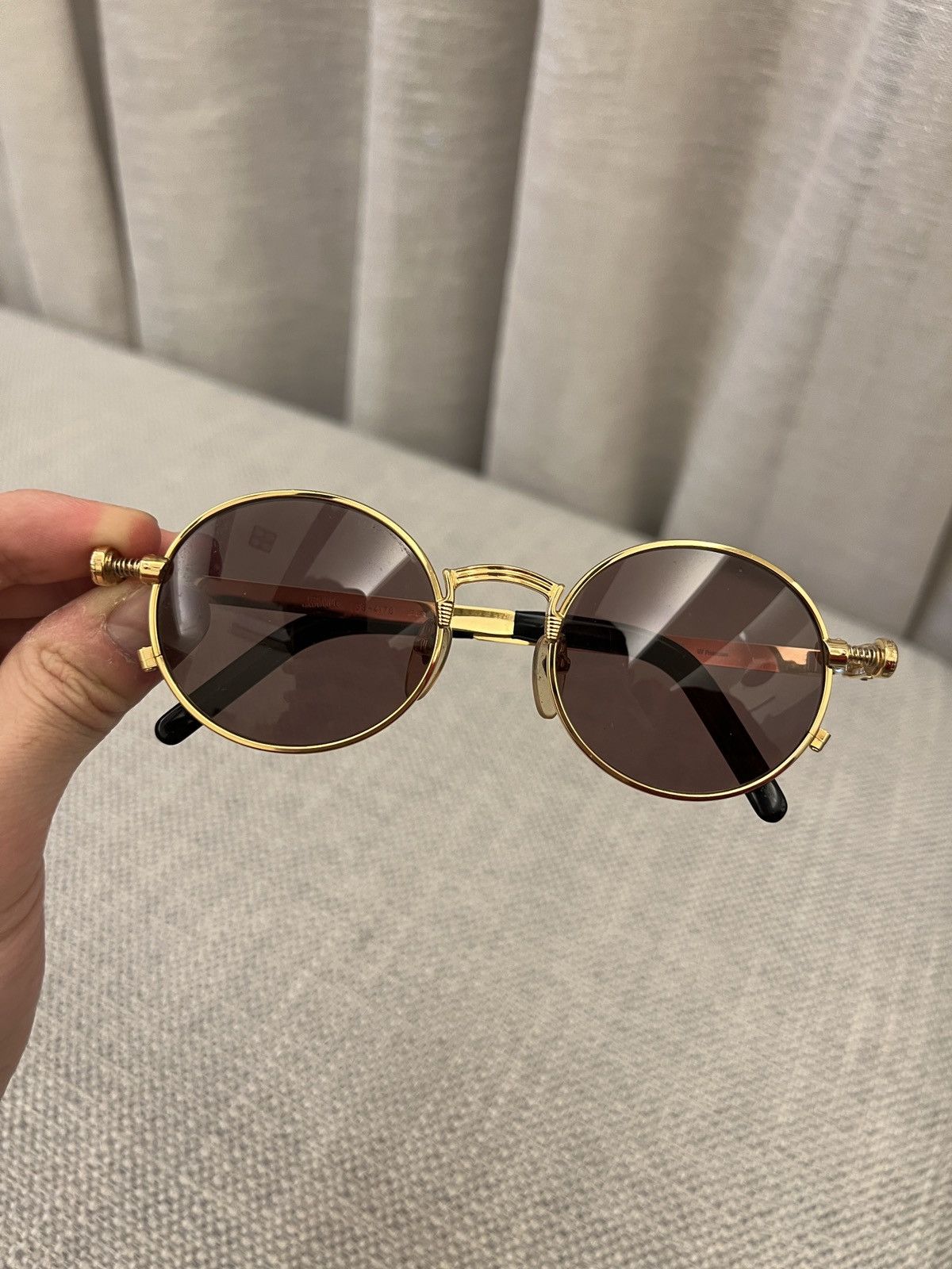 Jean Paul Gaultier Vintage 1980s Jean Paul Gaultier 56-4178 Sunglasses Size ONE SIZE - 1 Thumbnail