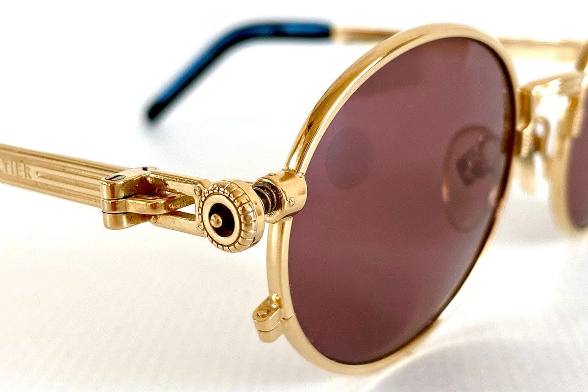 Jean Paul Gaultier Vintage 1980s Jean Paul Gaultier 56-4178 Sunglasses Size ONE SIZE - 8 Thumbnail