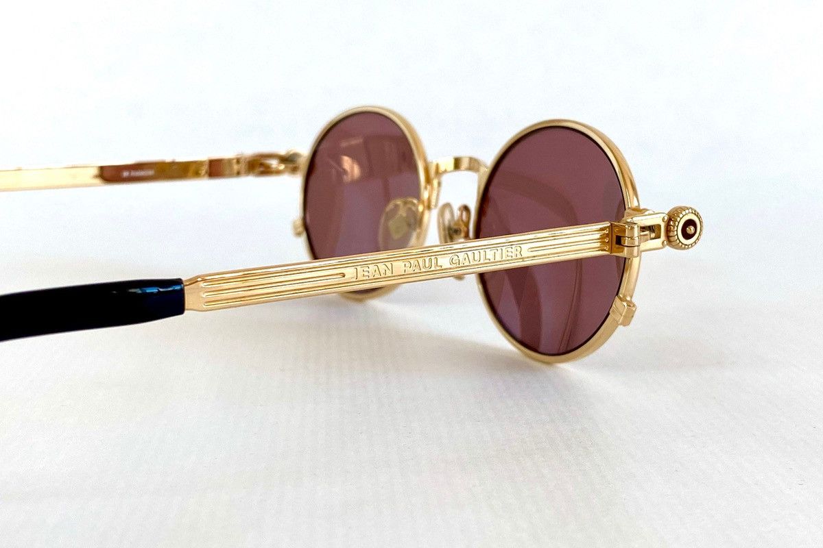 Jean Paul Gaultier Vintage 1980s Jean Paul Gaultier 56-4178 Sunglasses Size ONE SIZE - 9 Thumbnail