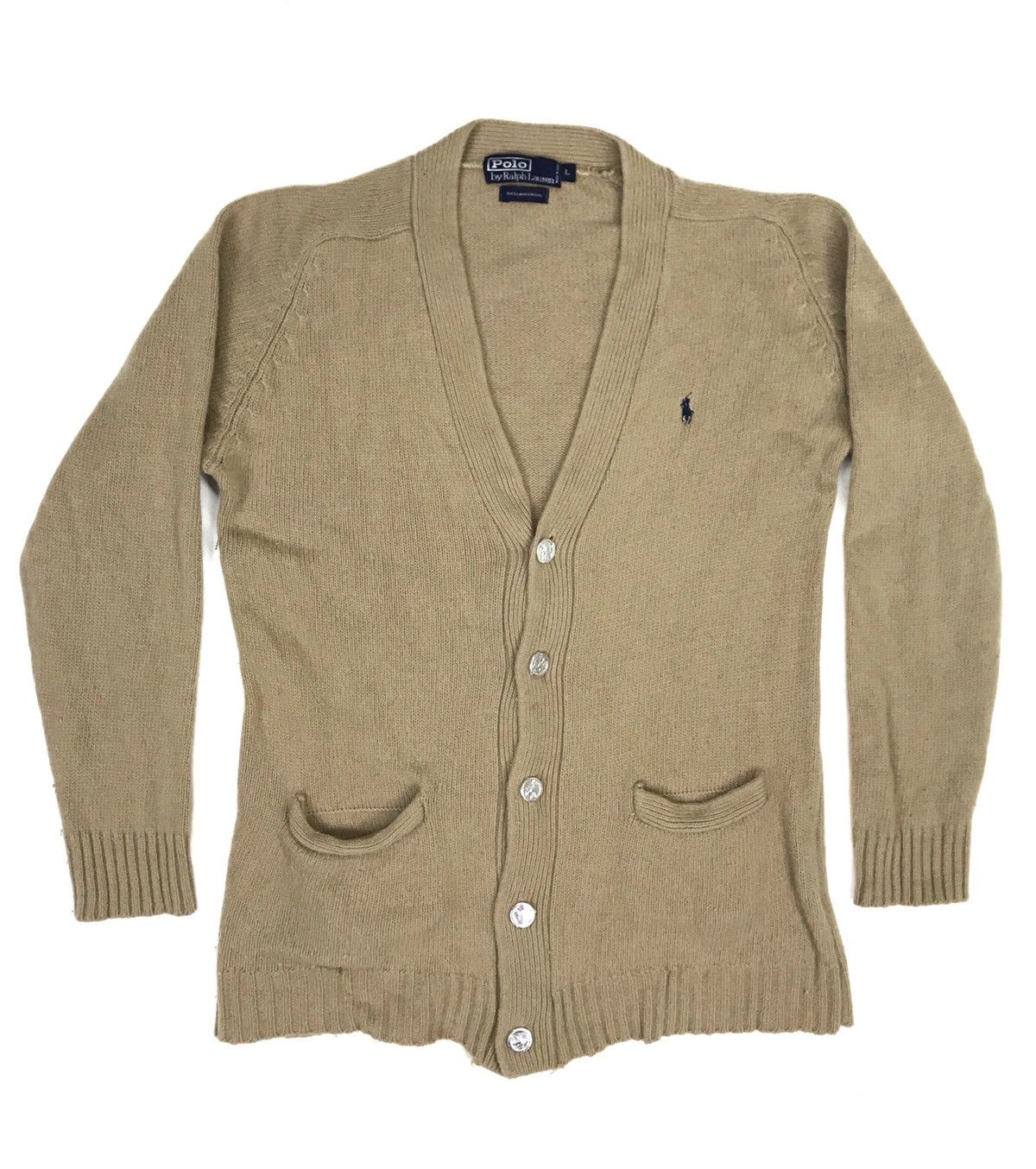 Polo Ralph Lauren Polo Ralph Lauren Lambswool Women Knitwear Cardigan Sweater Size M / US 6-8 / IT 42-44 - 1 Thumbnail