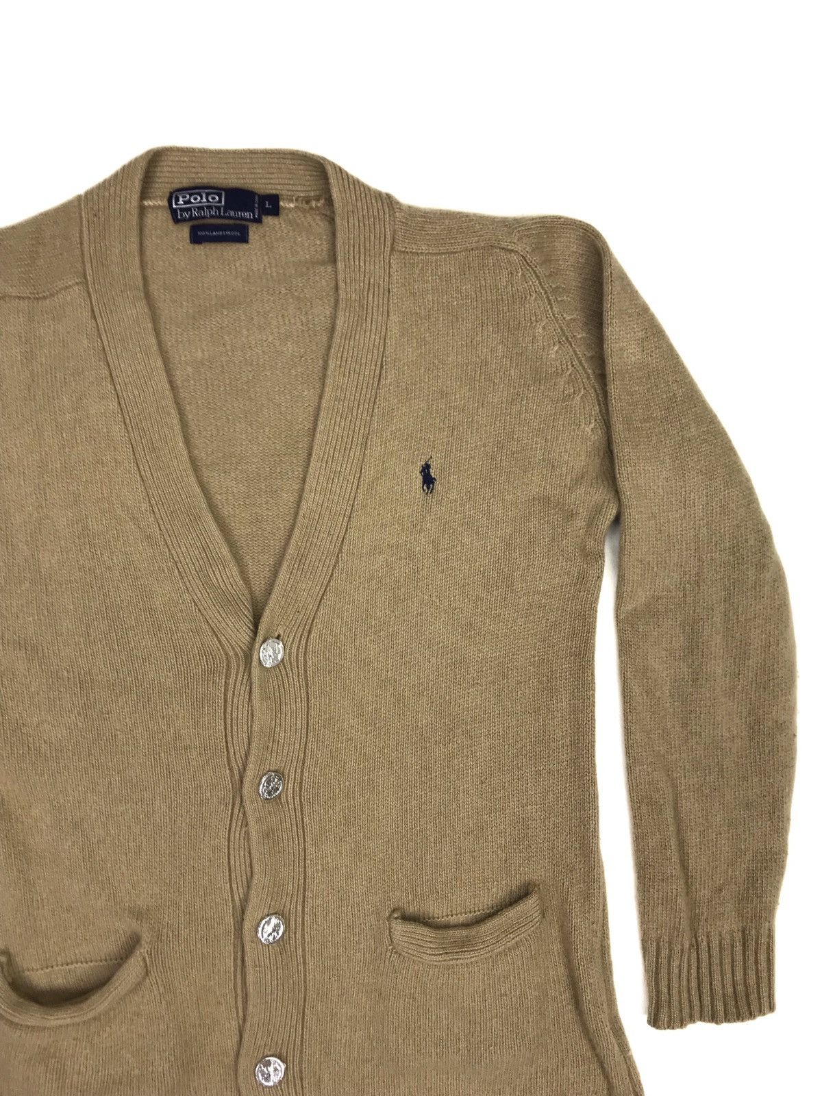 Polo Ralph Lauren Polo Ralph Lauren Lambswool Women Knitwear Cardigan Sweater Size M / US 6-8 / IT 42-44 - 3 Thumbnail