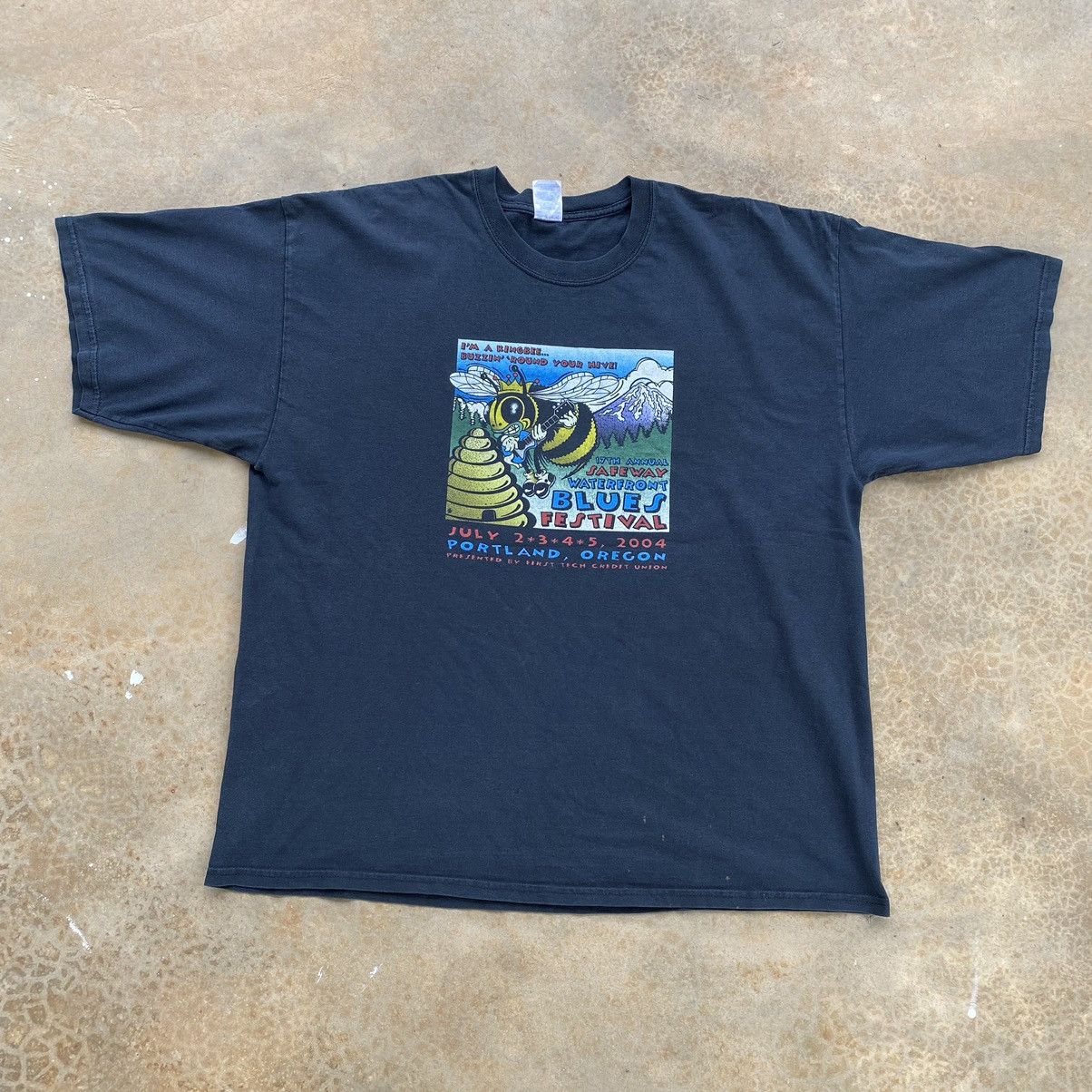 Band Tees Vintage Blues Festival 2004 Rare Tees Size US XXL / EU 58 / 5 - 1 Thumbnail