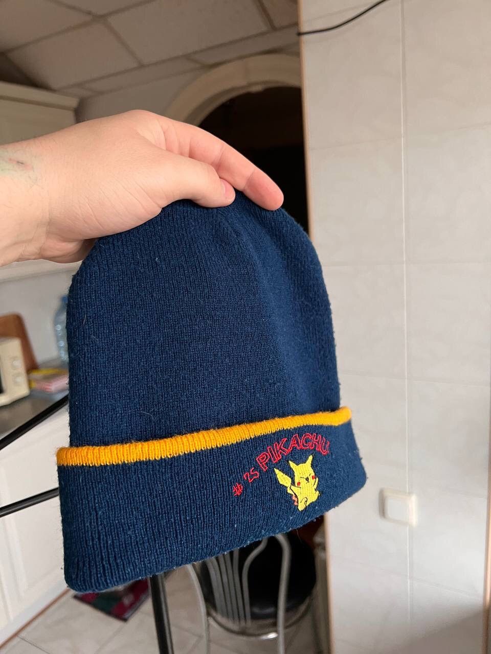 Japanese Brand × Nintendo × Pokemon Pokemon Picachu vintage beanie hat Japanes Style Nintendo Size ONE SIZE - 3 Thumbnail