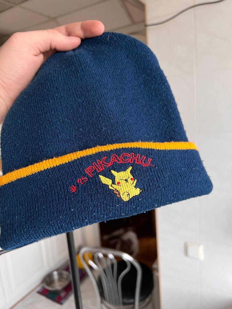 Japanese Brand × Nintendo × Pokemon Pokemon Picachu vintage beanie hat Japanes Style Nintendo Size ONE SIZE - 2 Thumbnail