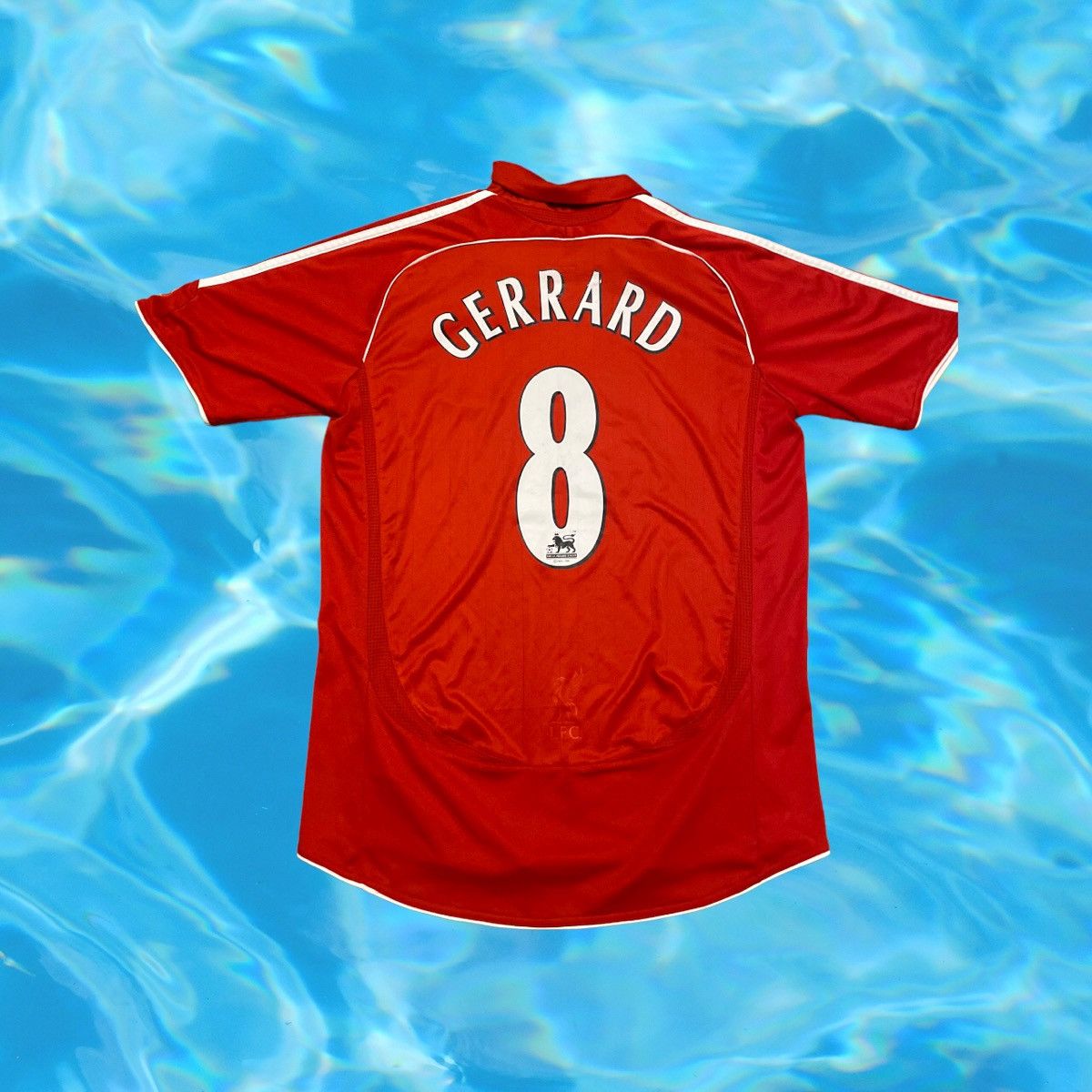 2006-07 Steven Gerrard T-Shirt Home Premier League