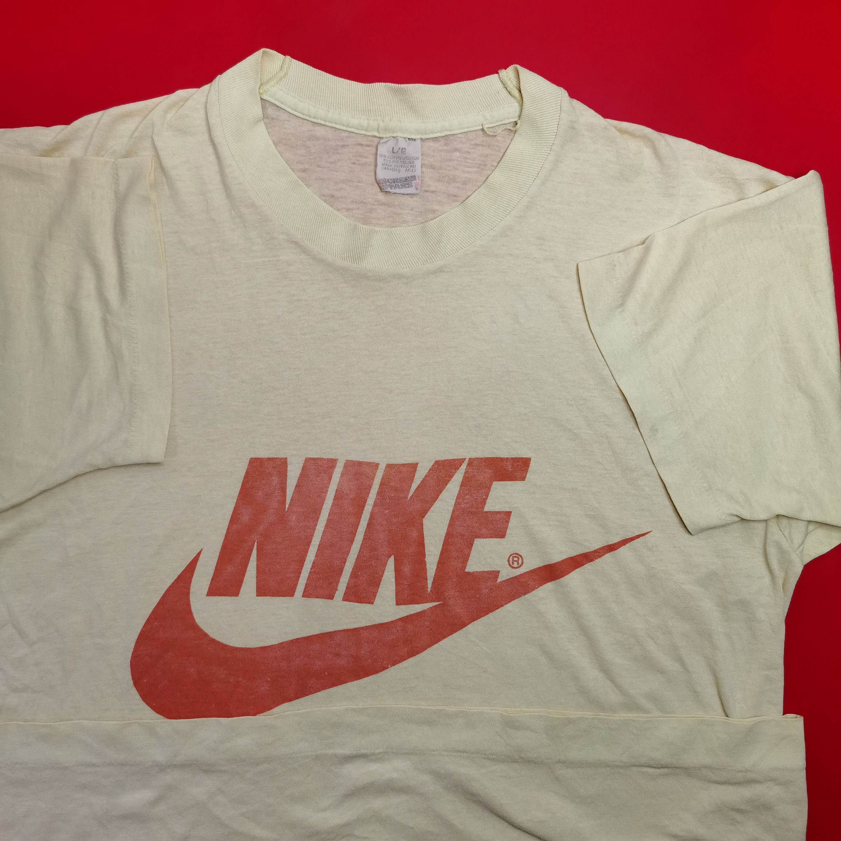 Nike × Vintage Vintage Nike early 80s size L screen stars Size US L / EU 52-54 / 3 - 3 Thumbnail