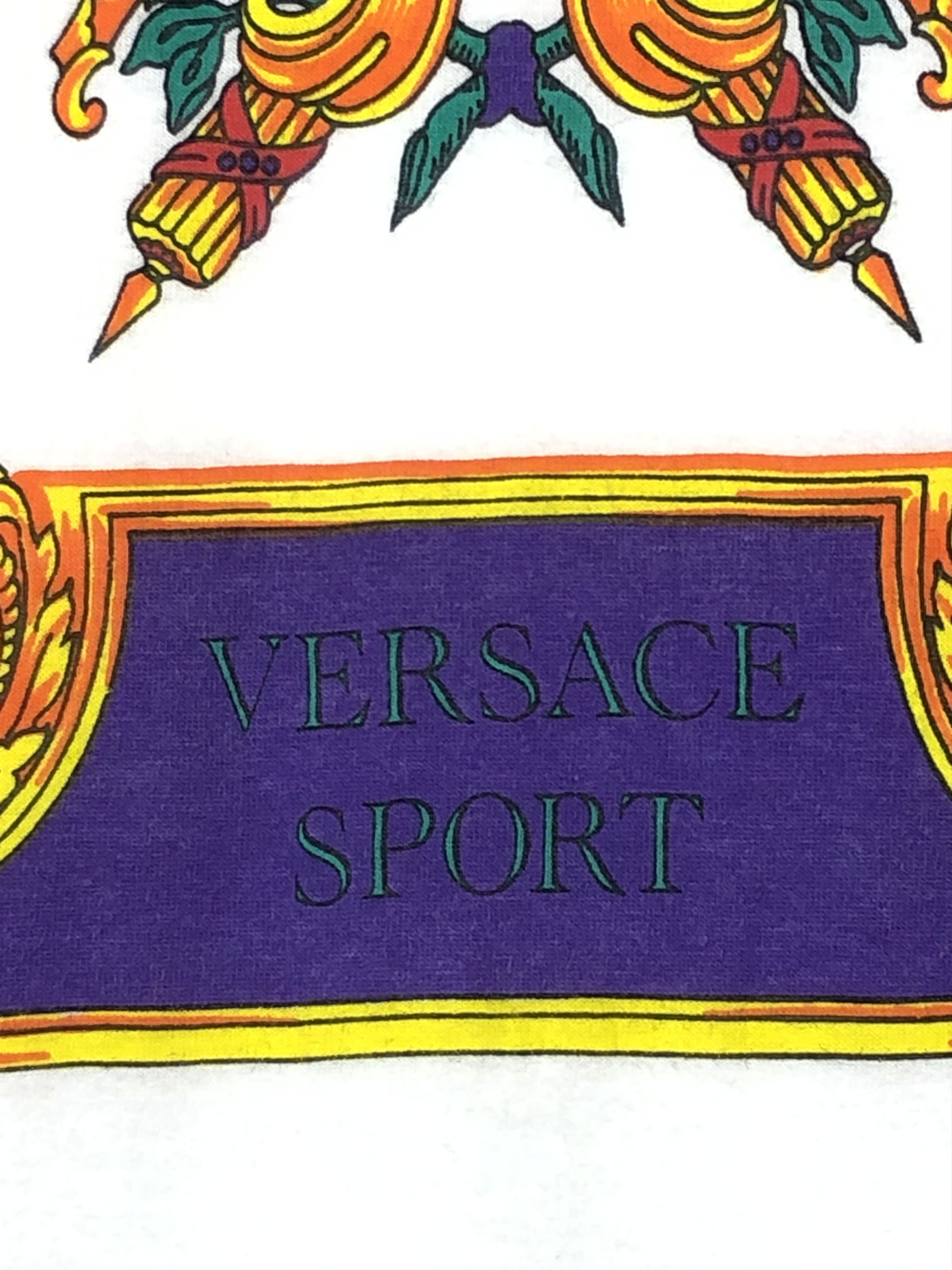 Versace RARE🔥VINTAGE MADE IN ITALY CLASSIC VERSACE SPORT TEE Size US M / EU 48-50 / 2 - 3 Thumbnail