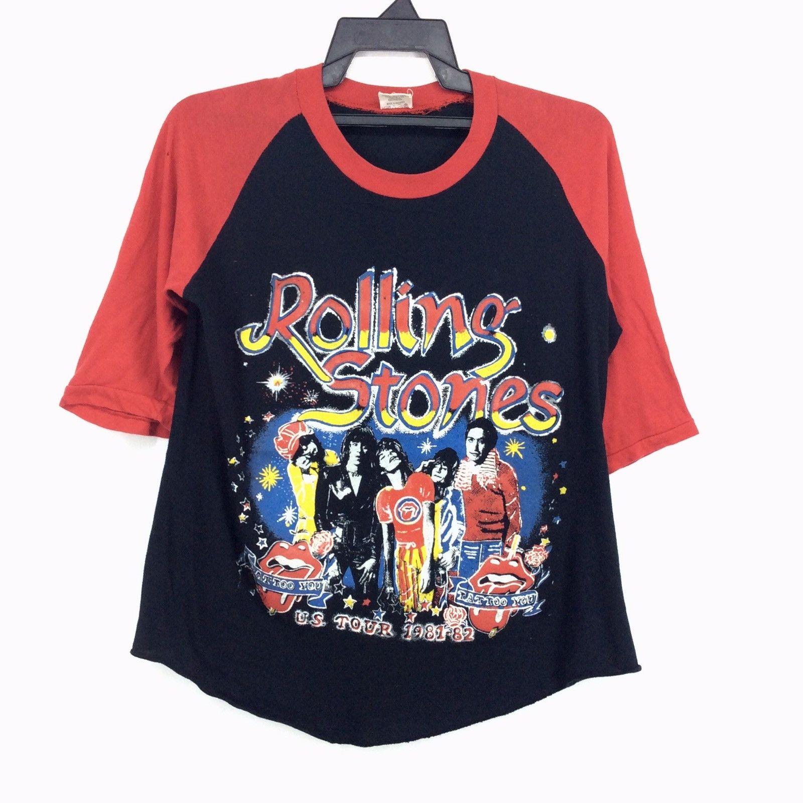 RARE!! Vintage 80s Rolling Stones Tour English Rock Band