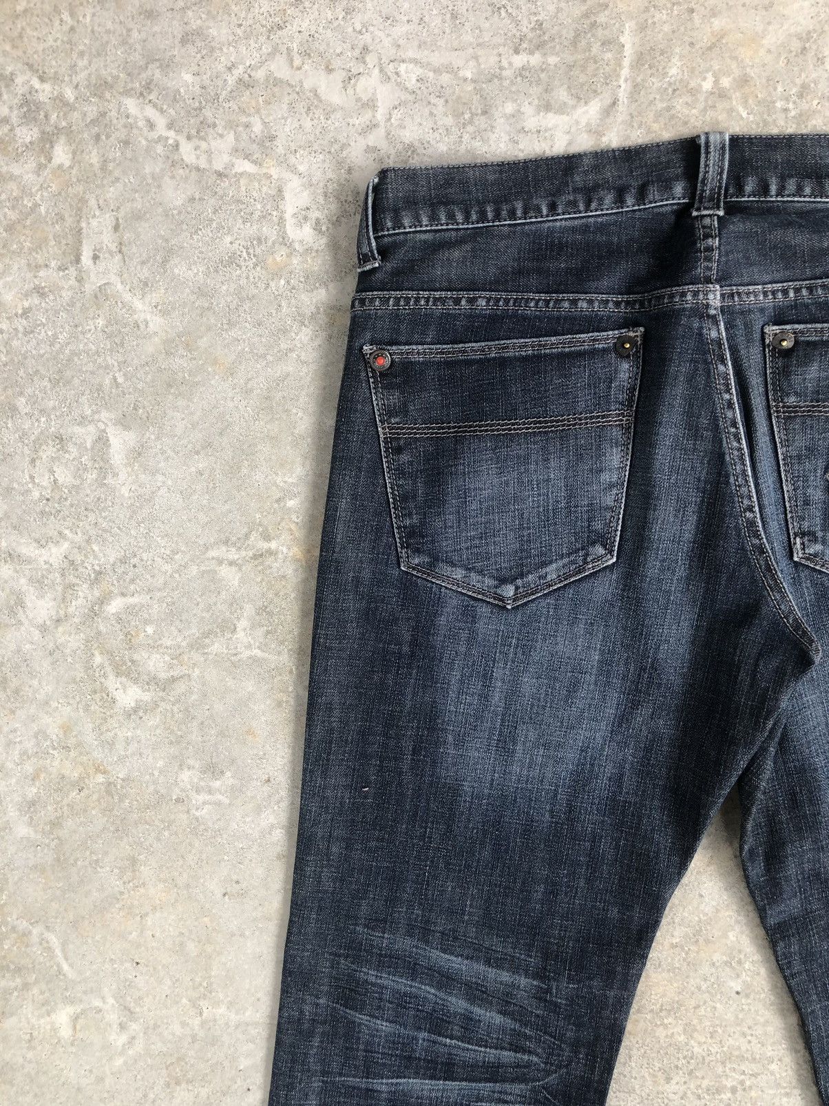 291295=Homme Big logo 291295 Homme Embroidered Jeans Distressed Jeans Size US 32 / EU 48 - 9 Thumbnail