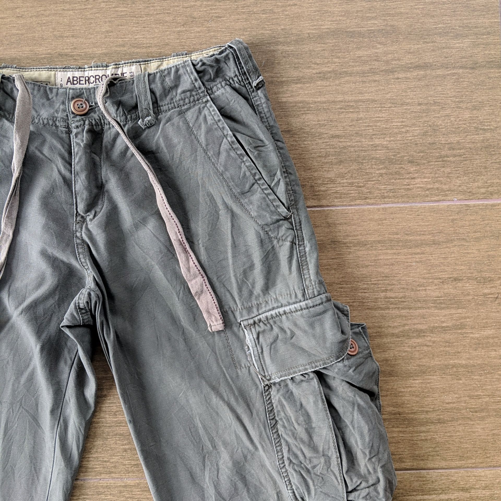 Japanese Brand W30 🔥Abercrombie Bondage Multipocket Tactical Cargo Pants Size US 30 / EU 46 - 4 Thumbnail
