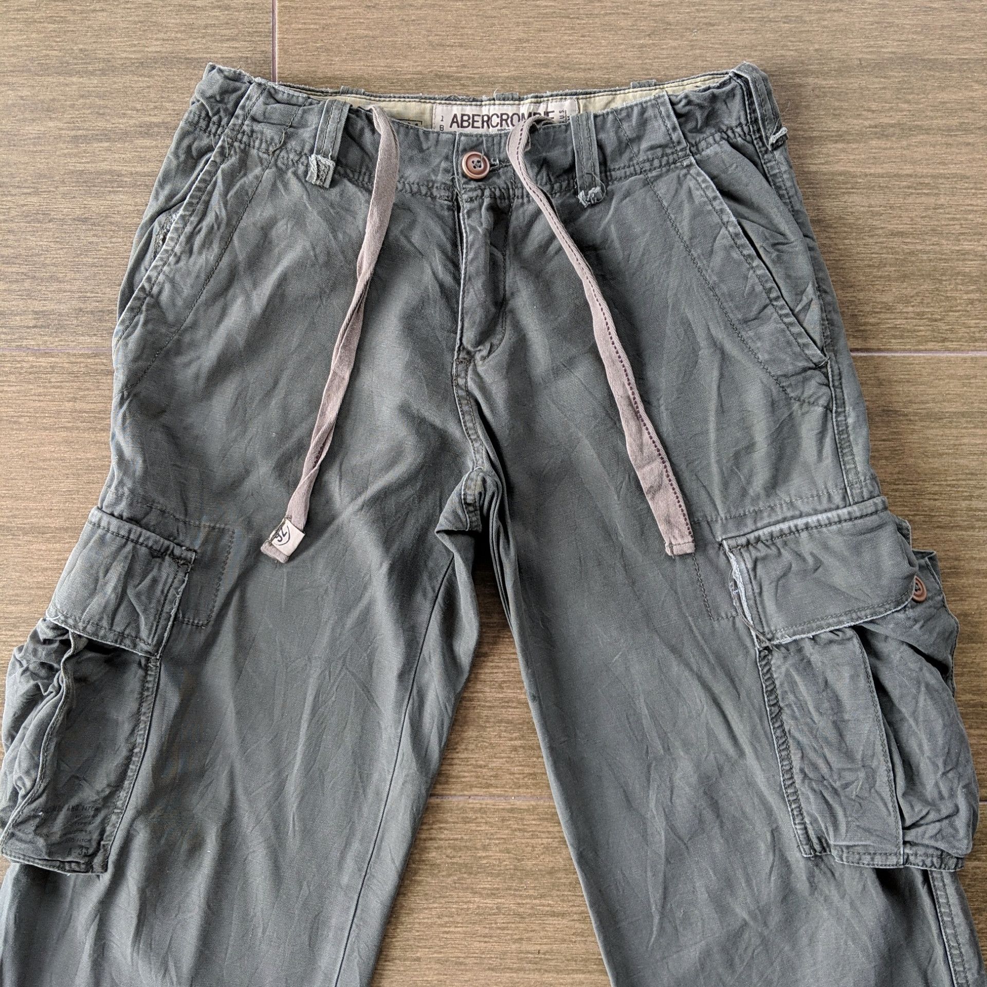 Japanese Brand W30 🔥Abercrombie Bondage Multipocket Tactical Cargo Pants Size US 30 / EU 46 - 2 Thumbnail