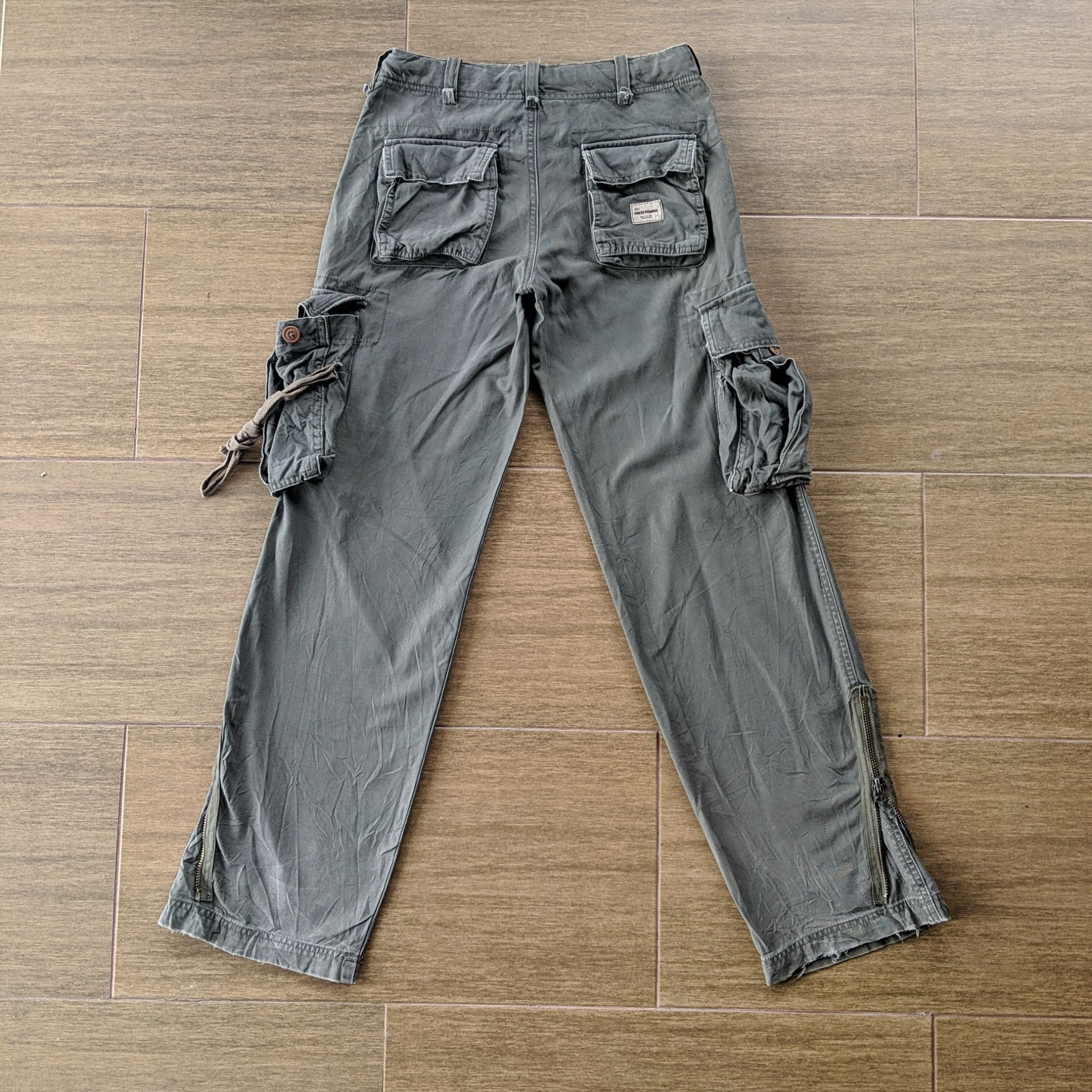 Japanese Brand W30 🔥Abercrombie Bondage Multipocket Tactical Cargo Pants Size US 30 / EU 46 - 10 Thumbnail