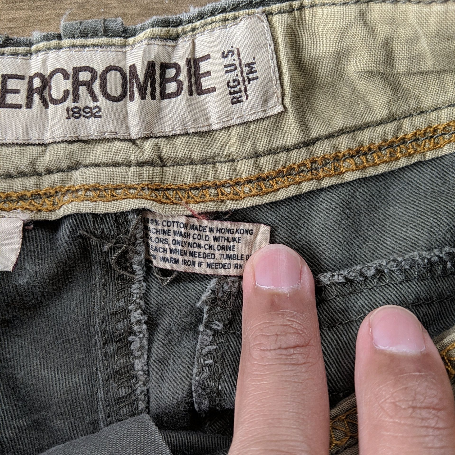 Japanese Brand W30 🔥Abercrombie Bondage Multipocket Tactical Cargo Pants Size US 30 / EU 46 - 9 Thumbnail