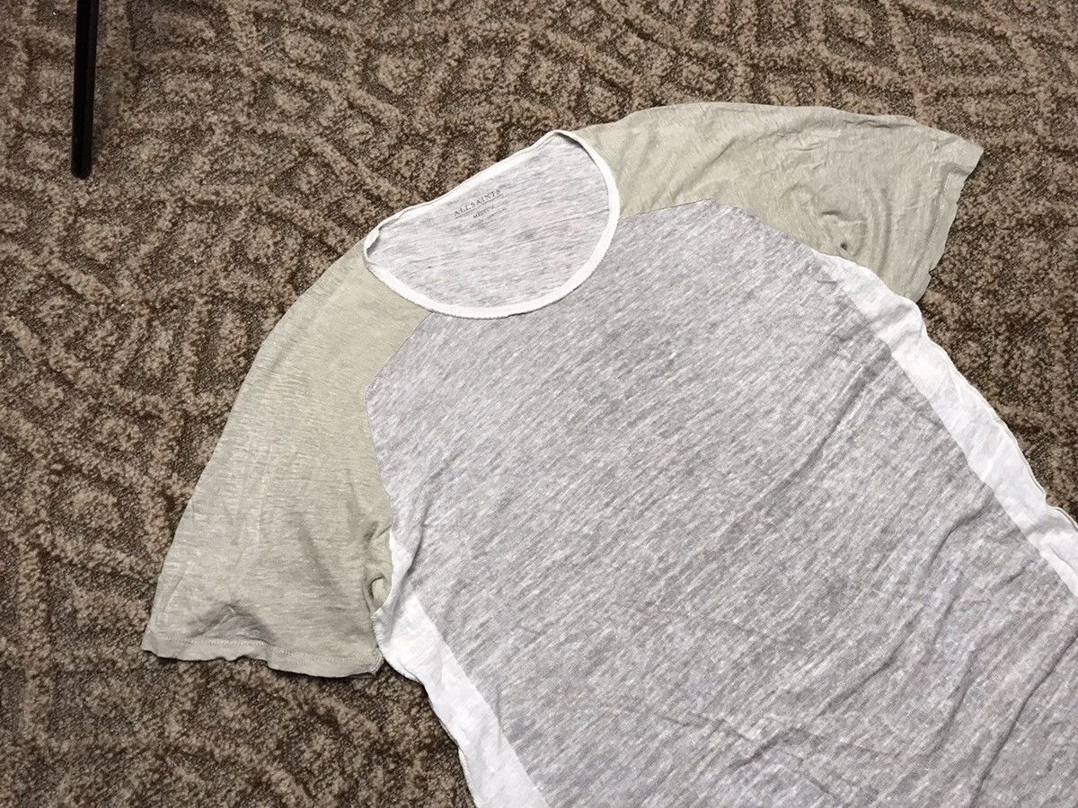 Allsaints Allsaints Austin Crew linen t-shirt Size US M / EU 48-50 / 2 - 5 Thumbnail