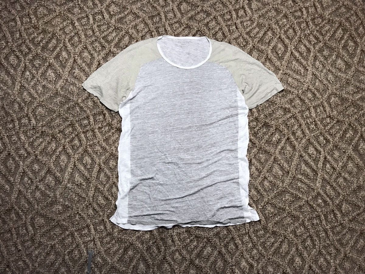 Allsaints Allsaints Austin Crew linen t-shirt Size US M / EU 48-50 / 2 - 17 Thumbnail