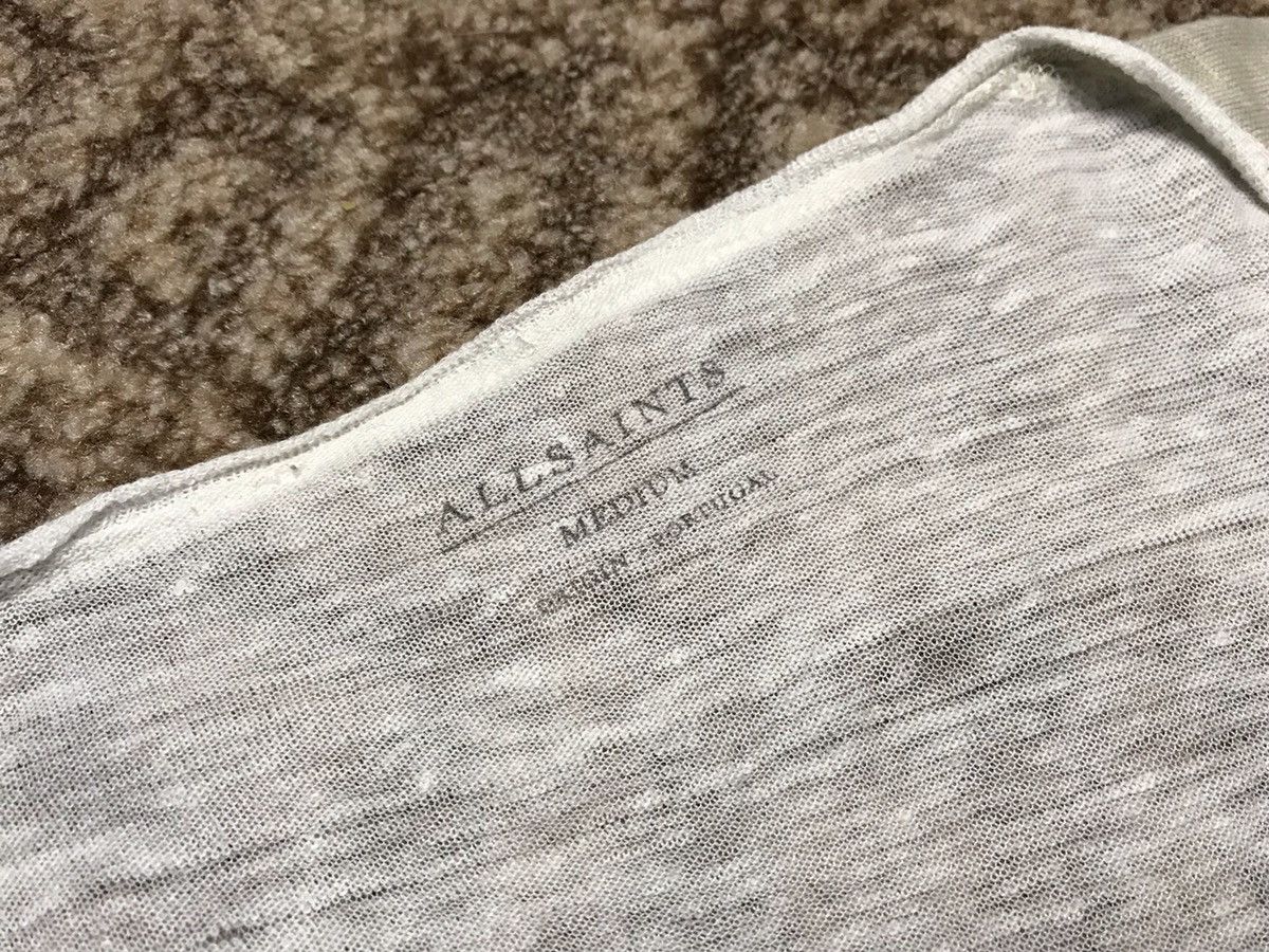 Allsaints Allsaints Austin Crew linen t-shirt Size US M / EU 48-50 / 2 - 9 Thumbnail