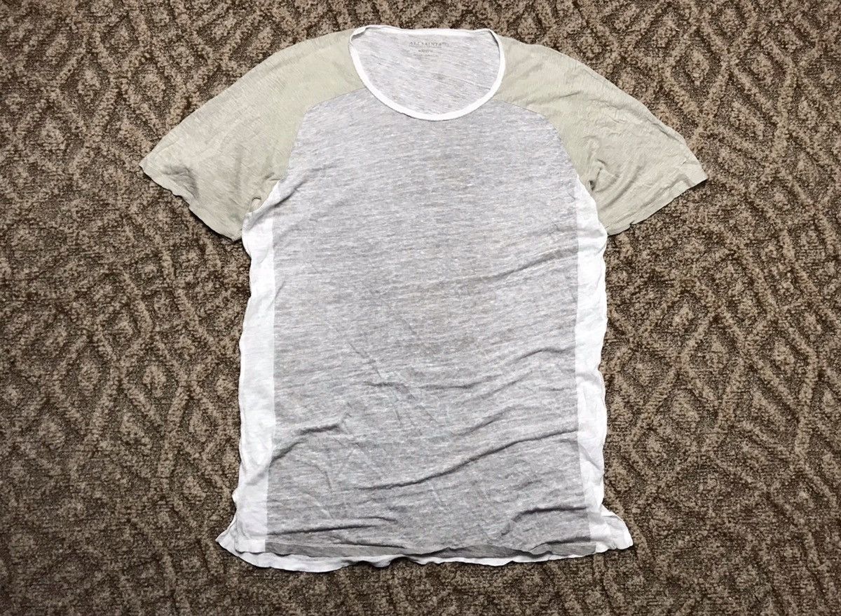 Allsaints Allsaints Austin Crew linen t-shirt Size US M / EU 48-50 / 2 - 1 Thumbnail