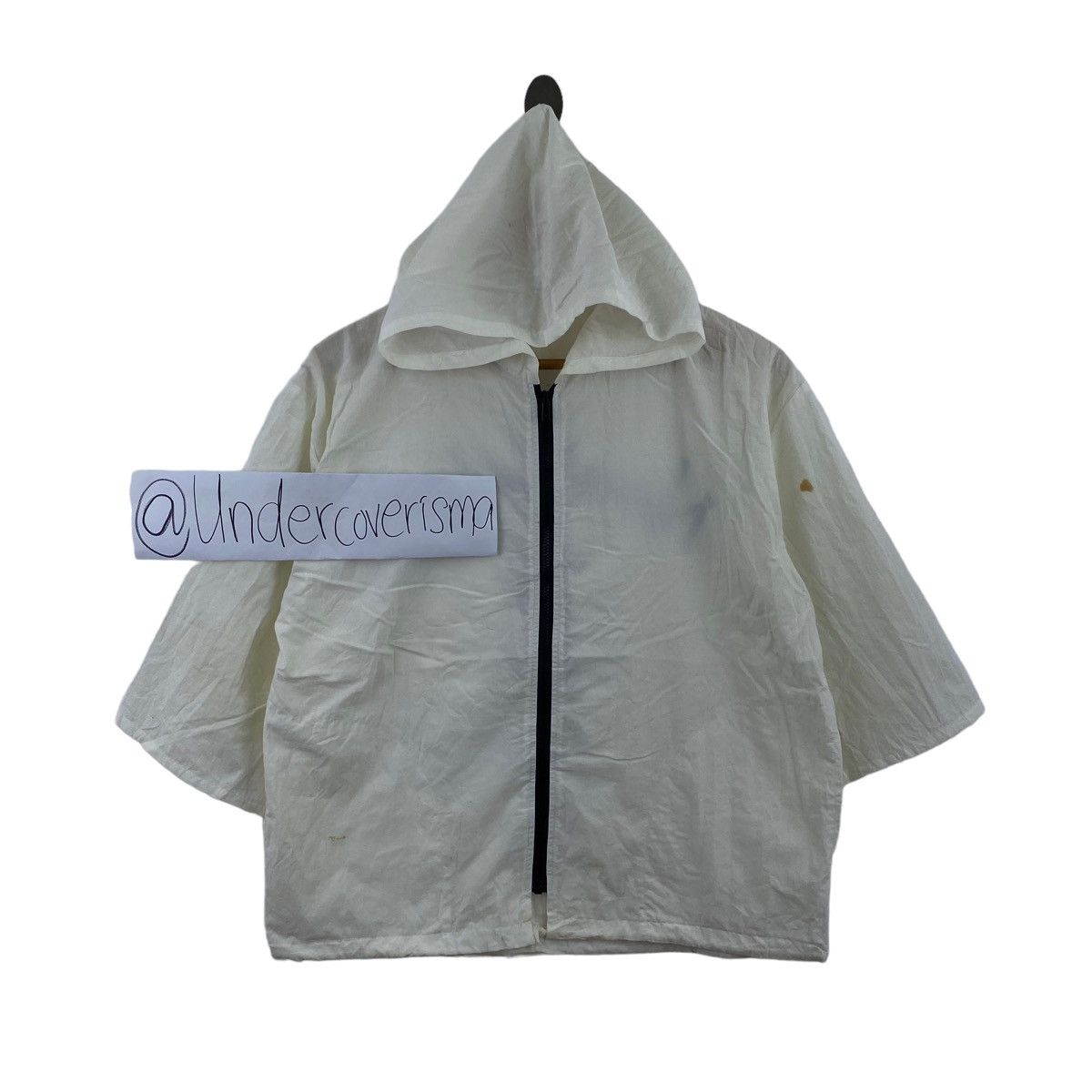 Japanese Brand NAUGHTY KIDS COLLECTION Three Quater Sleeve Hoodie Size US L / EU 52-54 / 3 - 3 Thumbnail