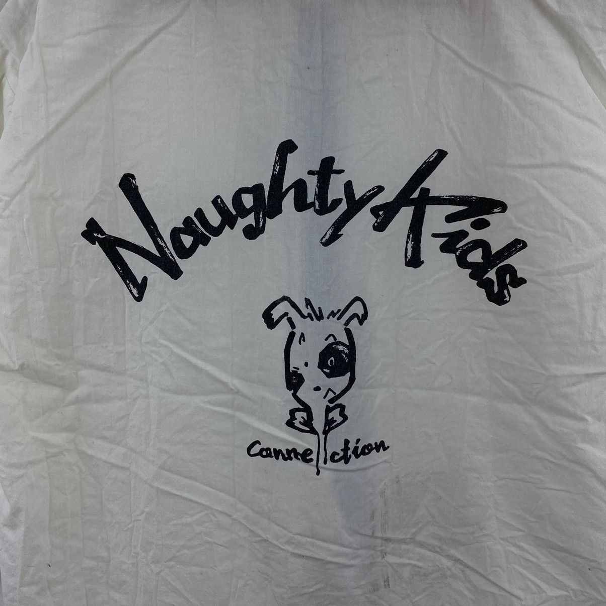 Japanese Brand NAUGHTY KIDS COLLECTION Three Quater Sleeve Hoodie Size US L / EU 52-54 / 3 - 2 Thumbnail