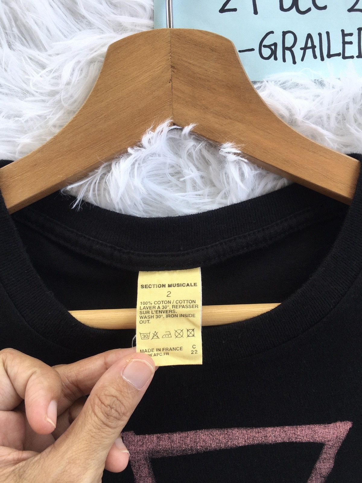 A.P.C. Rare Design A.P.C Section Musicale Tshirt Size US M / EU 48-50 / 2 - 6 Thumbnail