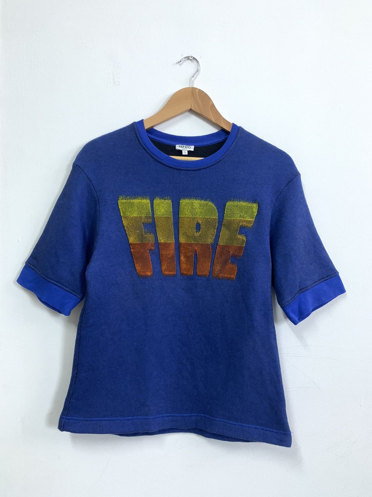 Kenzo Fire Slogan Sweatshirt
