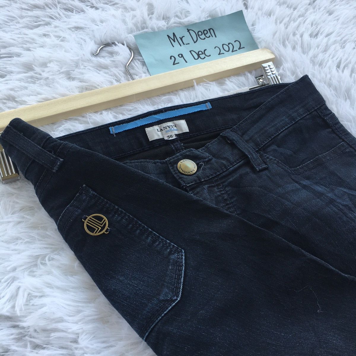 Lanvin Rare LANVIN Jeans / Denim pants Size US 30 / EU 46 - 1 Thumbnail