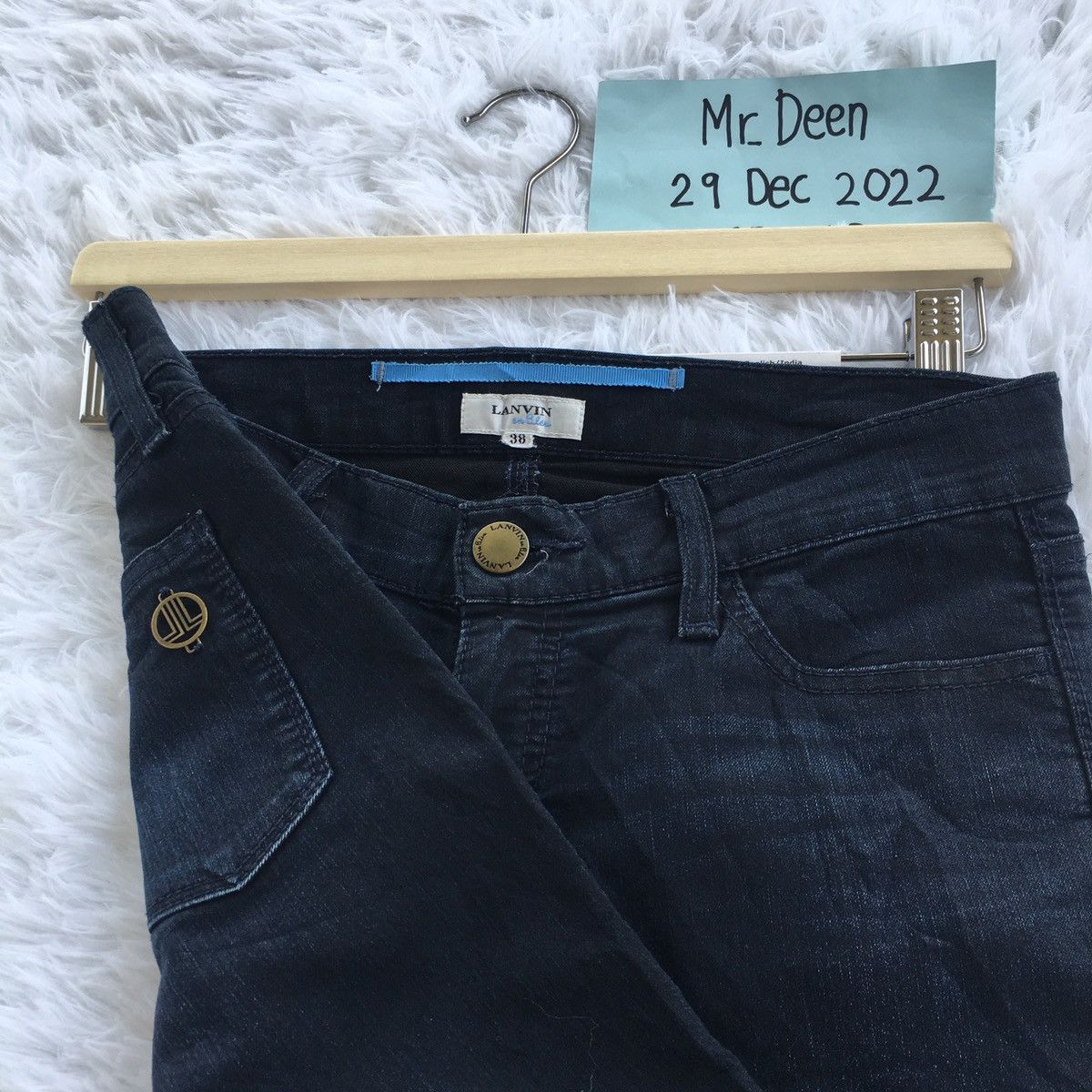 Lanvin Rare LANVIN Jeans / Denim pants Size US 30 / EU 46 - 11 Thumbnail