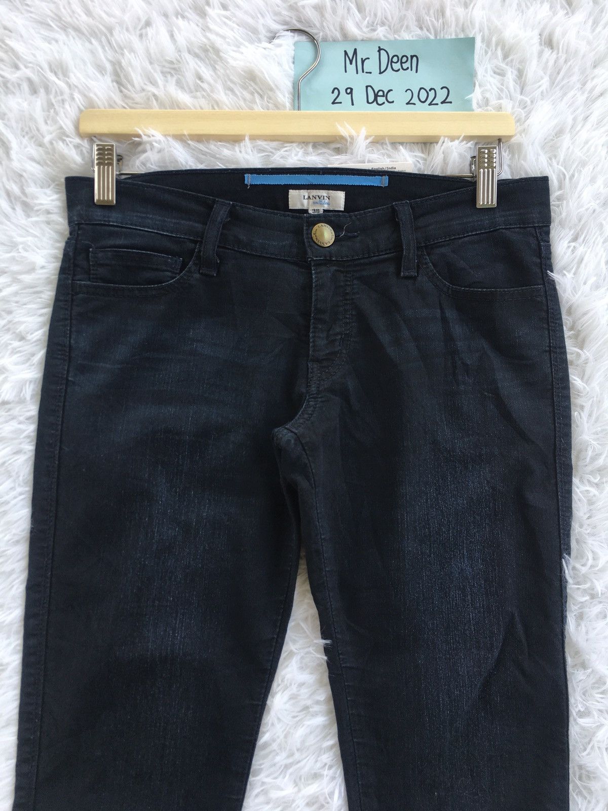 Lanvin Rare LANVIN Jeans / Denim pants Size US 30 / EU 46 - 15 Thumbnail