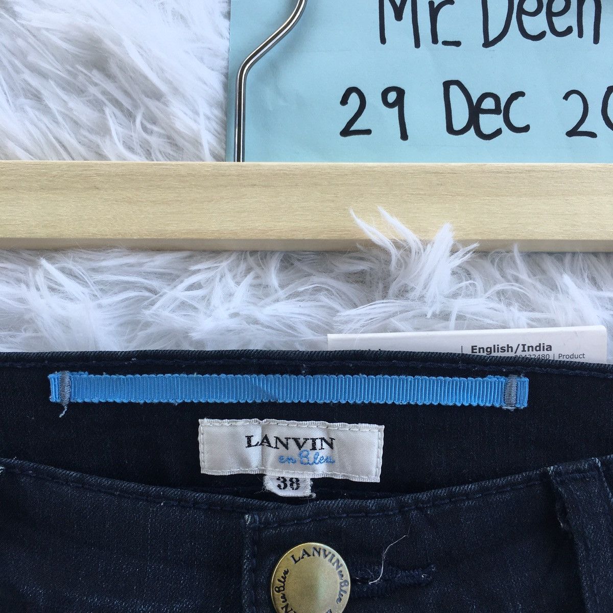 Lanvin Rare LANVIN Jeans / Denim pants Size US 30 / EU 46 - 19 Thumbnail
