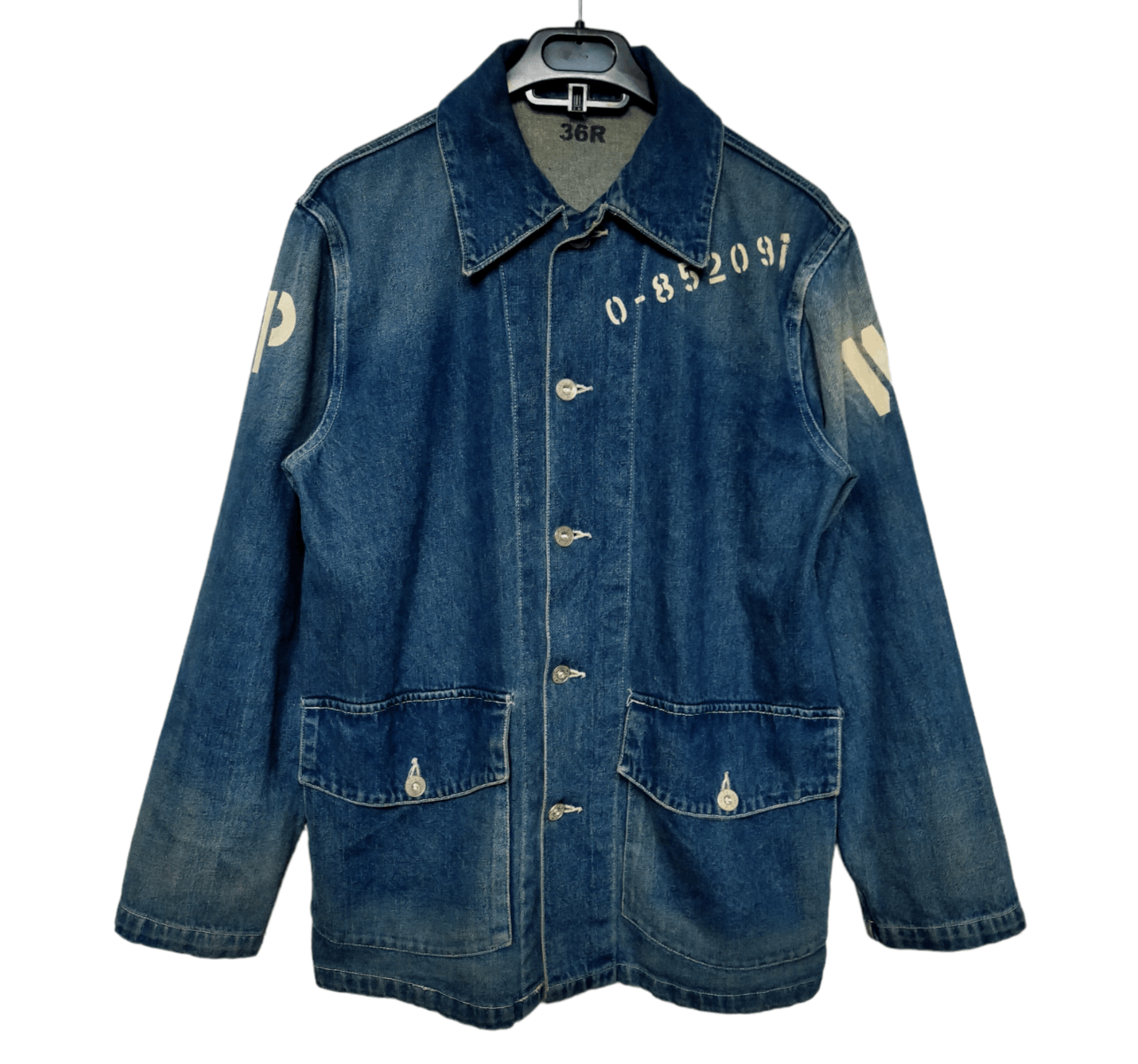 超希少 WW2 1940s u.s.navy Prisoner jacket WW2 U.S.NAVY PRISONER JACKET（GOOD CONDITION） - 古着屋