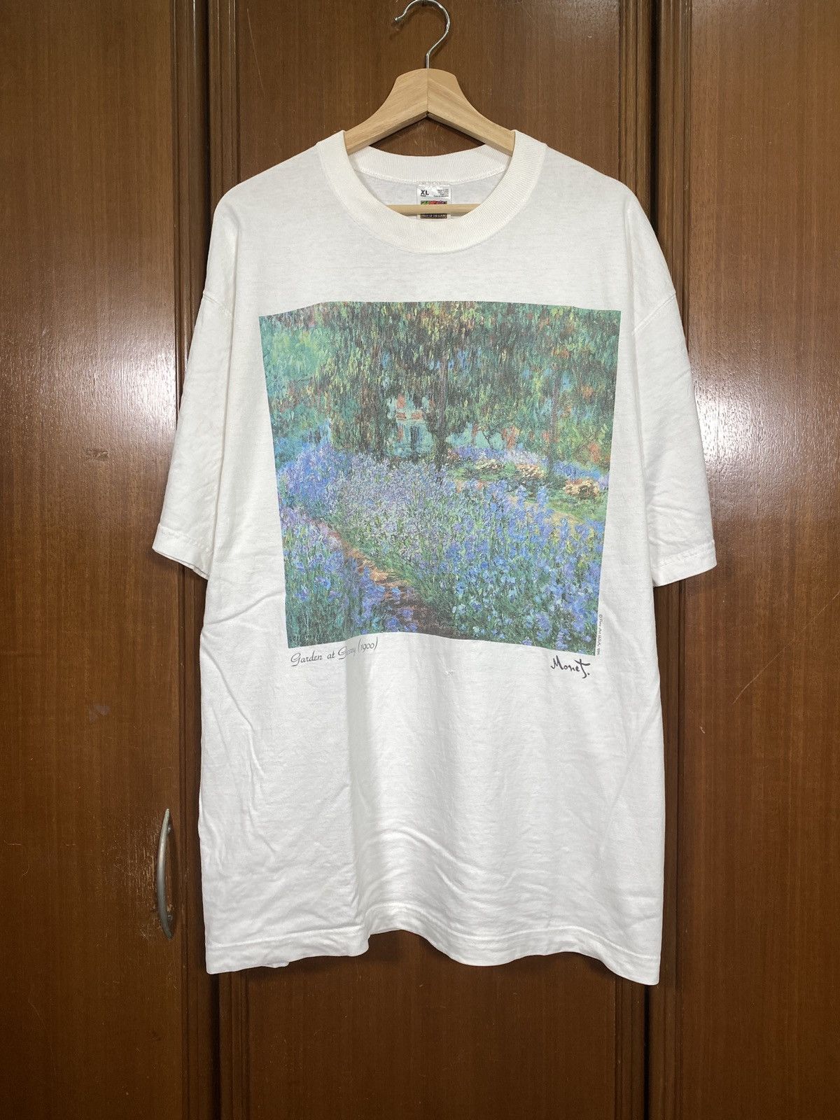 Monet × Vintage Vintage Monet 1994 Art Painting Tee Size US XL / EU 56 / 4 - 1 Thumbnail