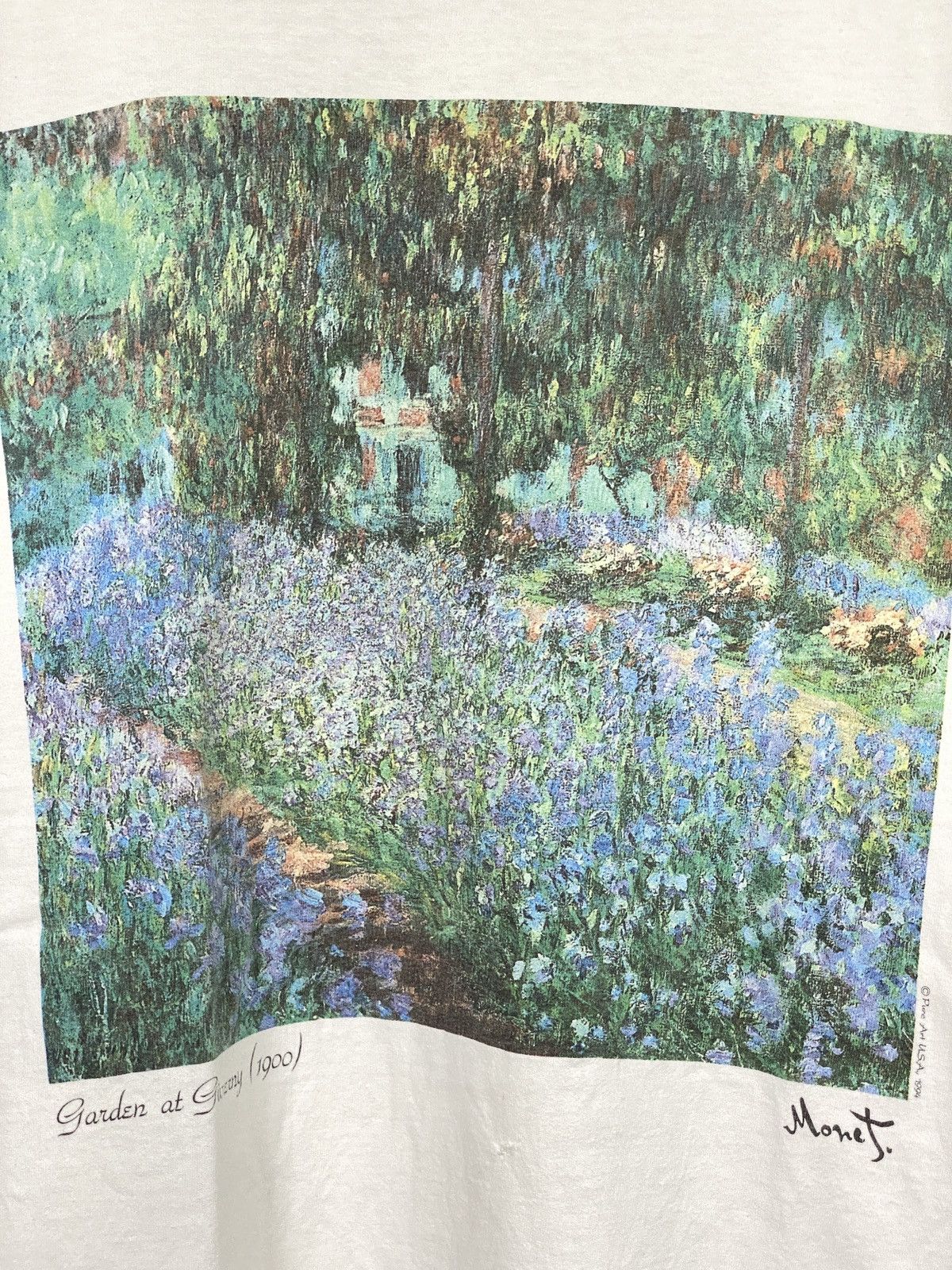 Monet × Vintage Vintage Monet 1994 Art Painting Tee Size US XL / EU 56 / 4 - 3 Thumbnail