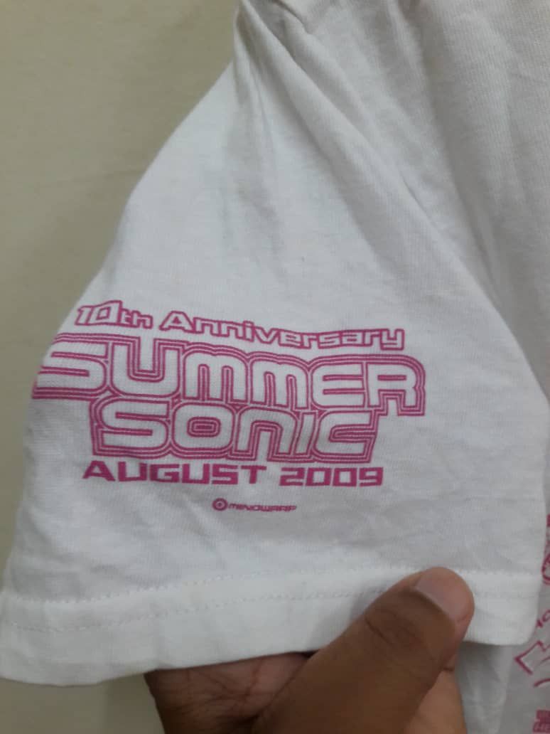 Band Tees Summer Sonic tour 2009 bands t-shirt Size US M / EU 48-50 / 2 - 4 Thumbnail