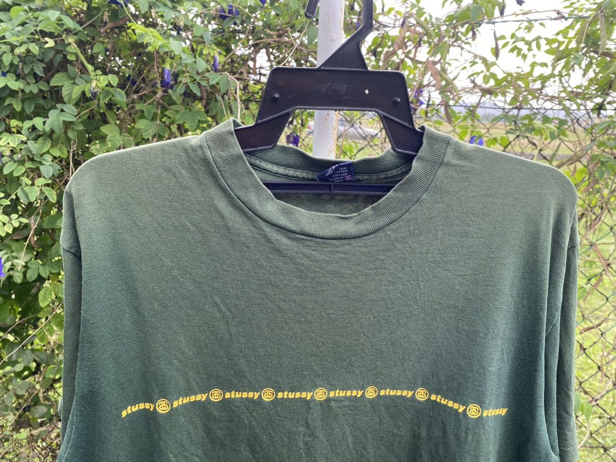 Stussy Rare Stussy Vintage Sun Faded Single Stitch Size US L / EU 52-54 / 3 - 5 Thumbnail