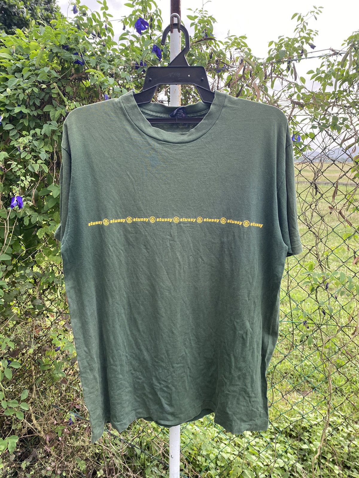 Stussy Rare Stussy Vintage Sun Faded Single Stitch Size US L / EU 52-54 / 3 - 1 Thumbnail
