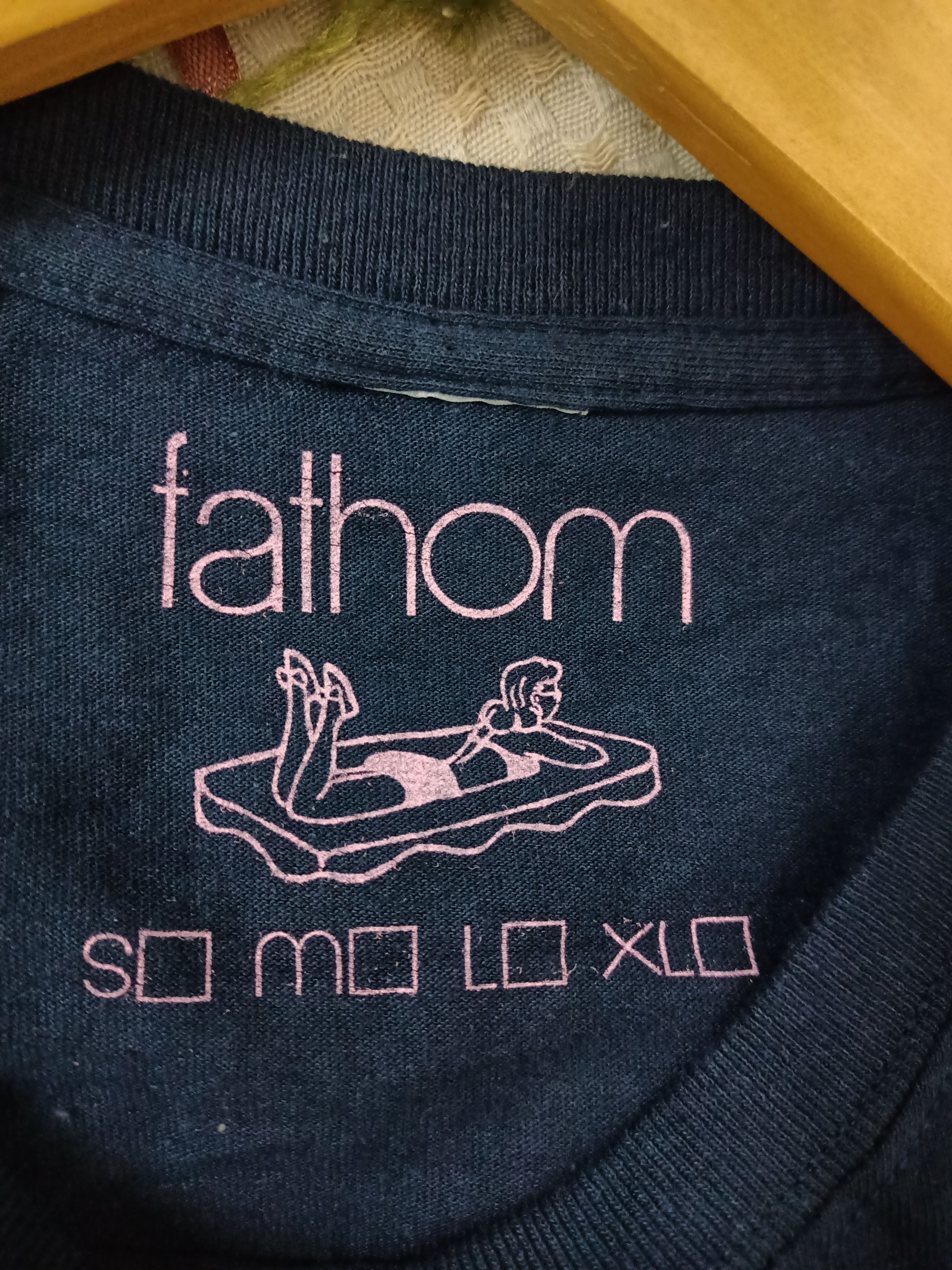 Japanese Brand Fathom Japan streetwear t-shirt Size US L / EU 52-54 / 3 - 3 Thumbnail