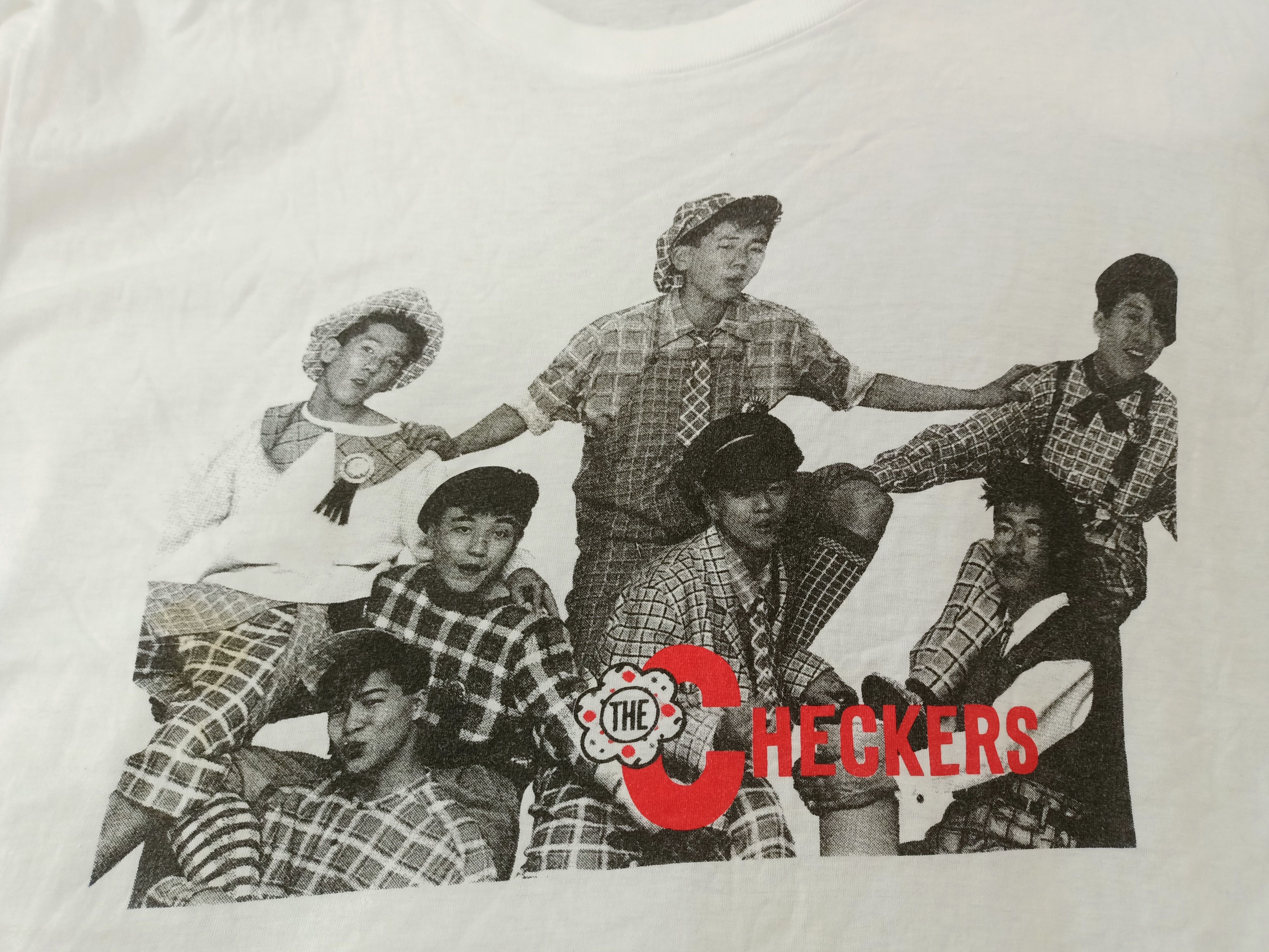 Band Tees Vintage Legendary The Checkers Japanese Rock and Roll Band Size US M / EU 48-50 / 2 - 3 Thumbnail