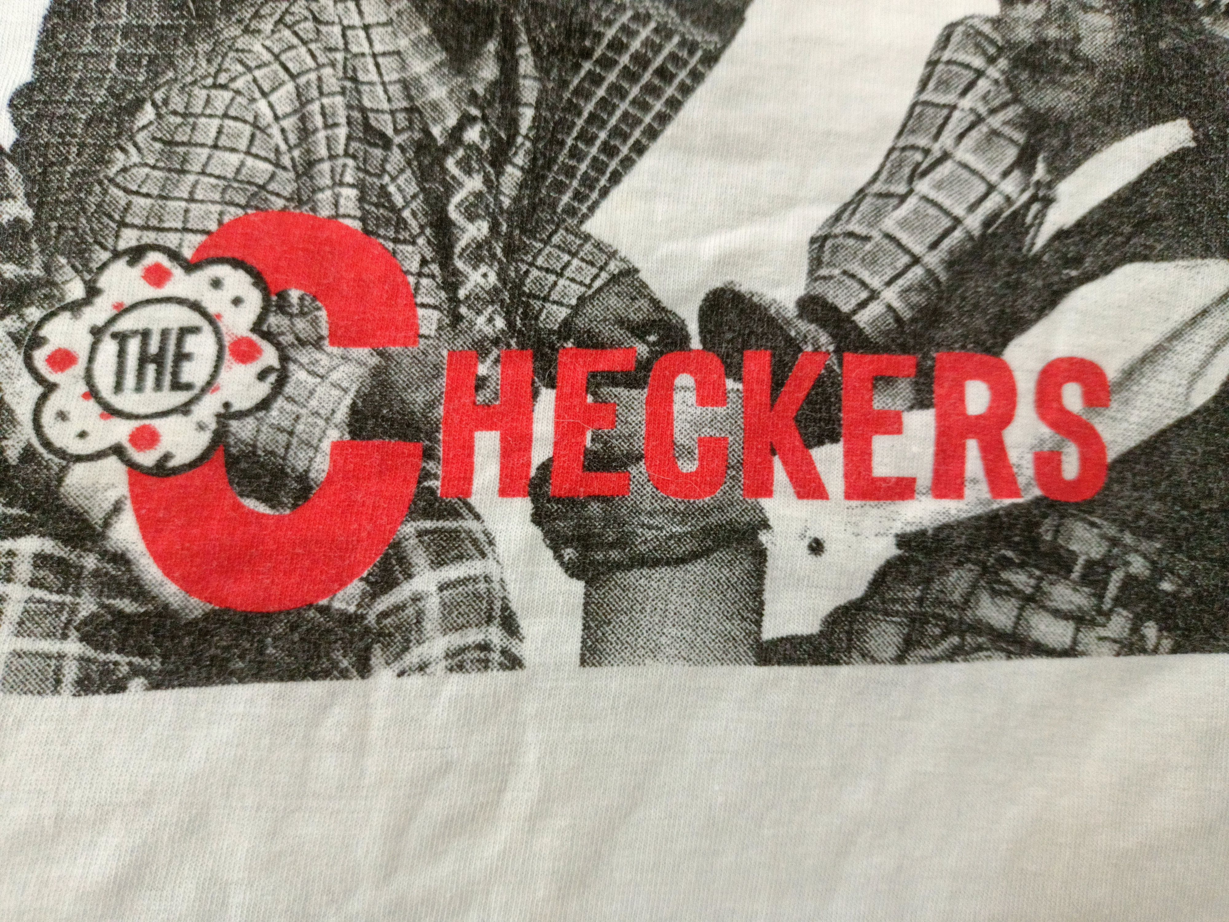 Band Tees Vintage Legendary The Checkers Japanese Rock and Roll Band Size US M / EU 48-50 / 2 - 2 Thumbnail