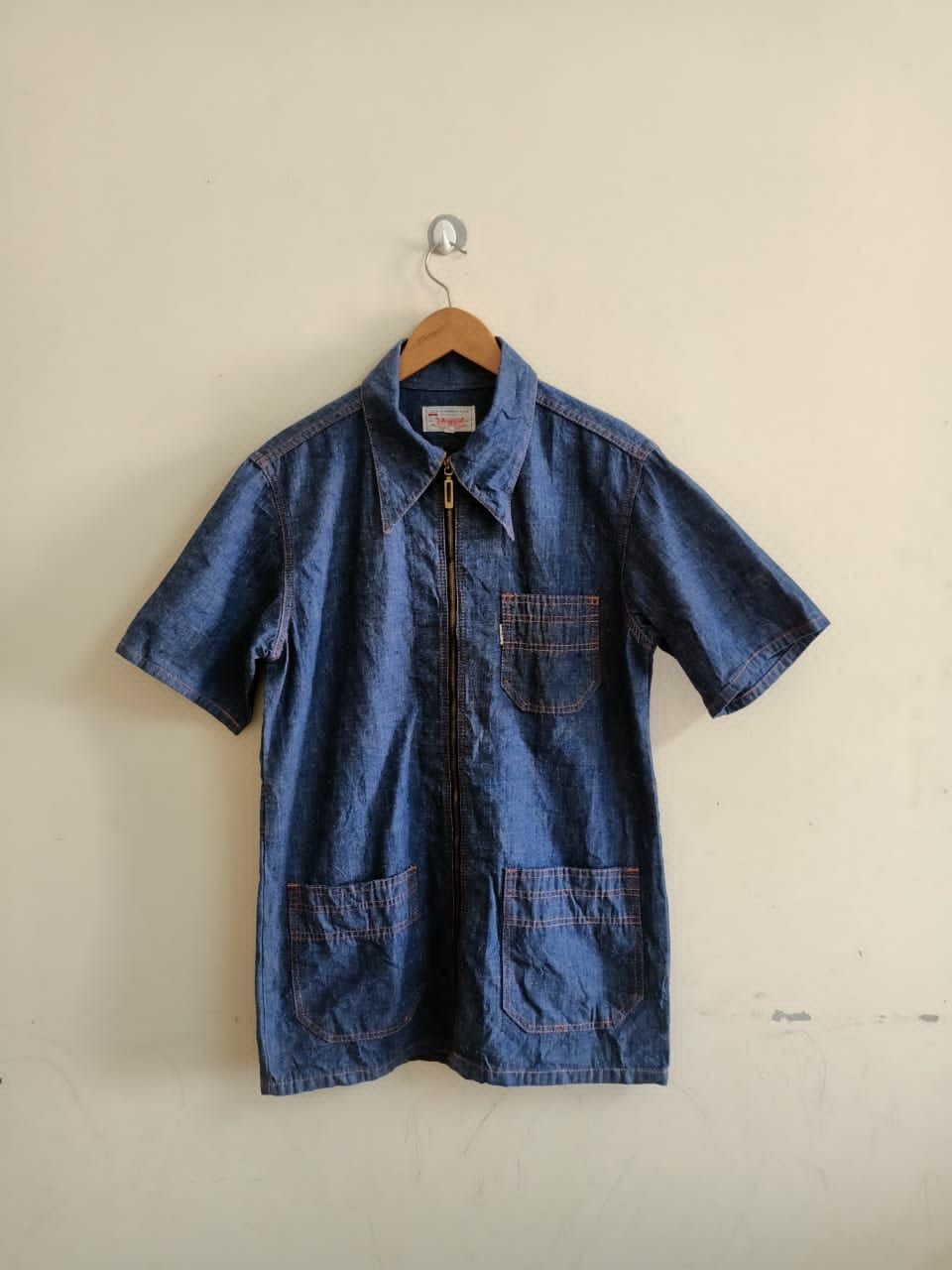 Levi's × Vintage Vintage Levis zipper pocket shirt Size US L / EU 52-54 / 3 - 2 Thumbnail