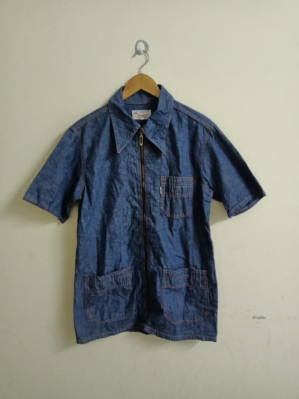 Levi's × Vintage Vintage Levis zipper pocket shirt Size US L / EU 52-54 / 3 - 1 Thumbnail