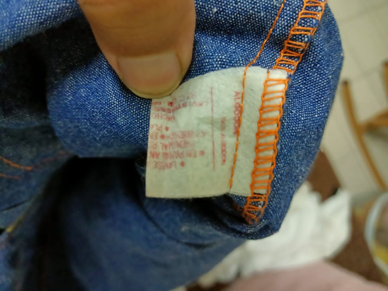 Levi's × Vintage Vintage Levis zipper pocket shirt Size US L / EU 52-54 / 3 - 8 Thumbnail