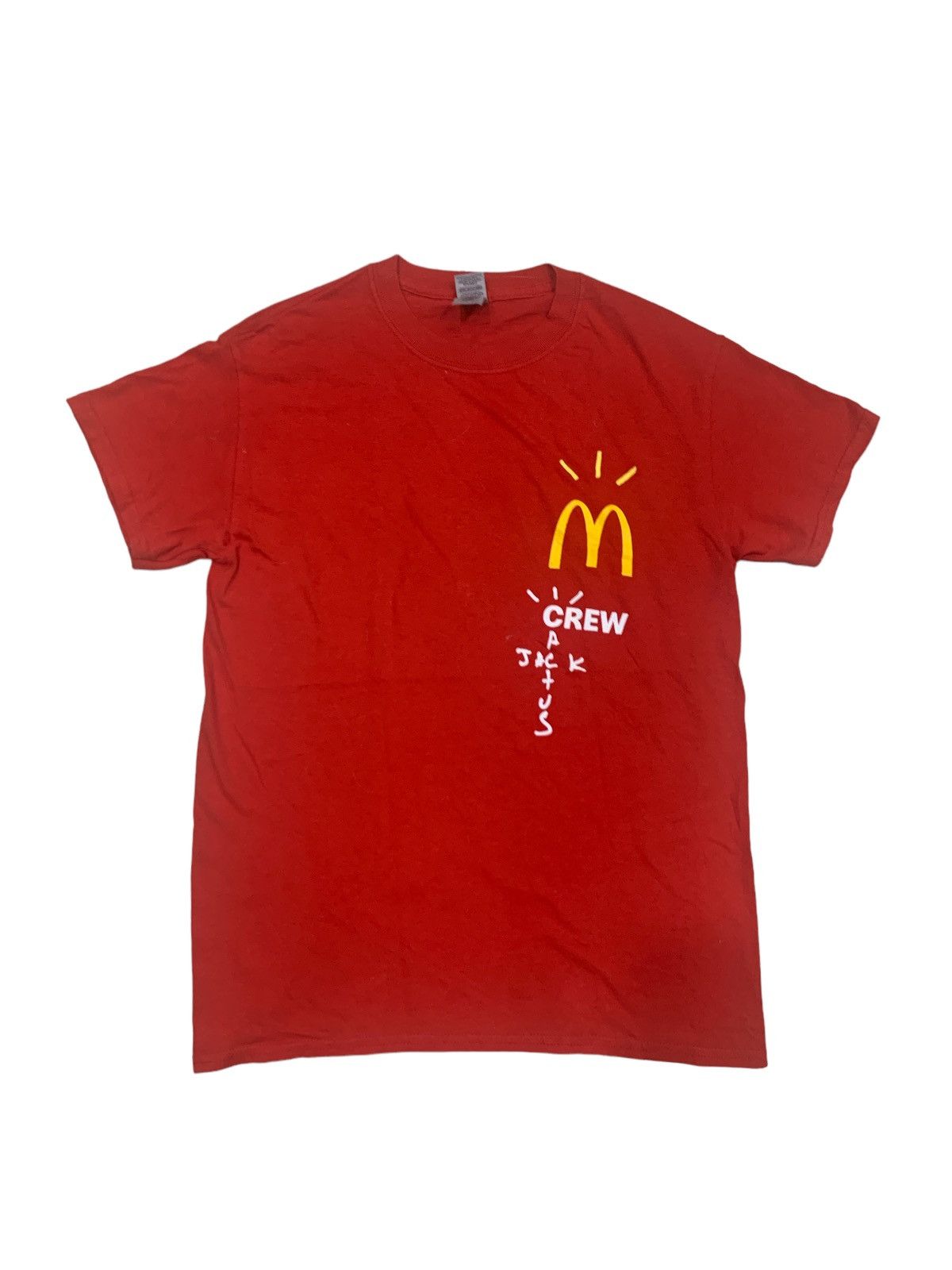 Band Tees MCDONALDS CREW CACTUS JACK SHIRT Size US S / EU 44-46 / 1 - 1 Thumbnail